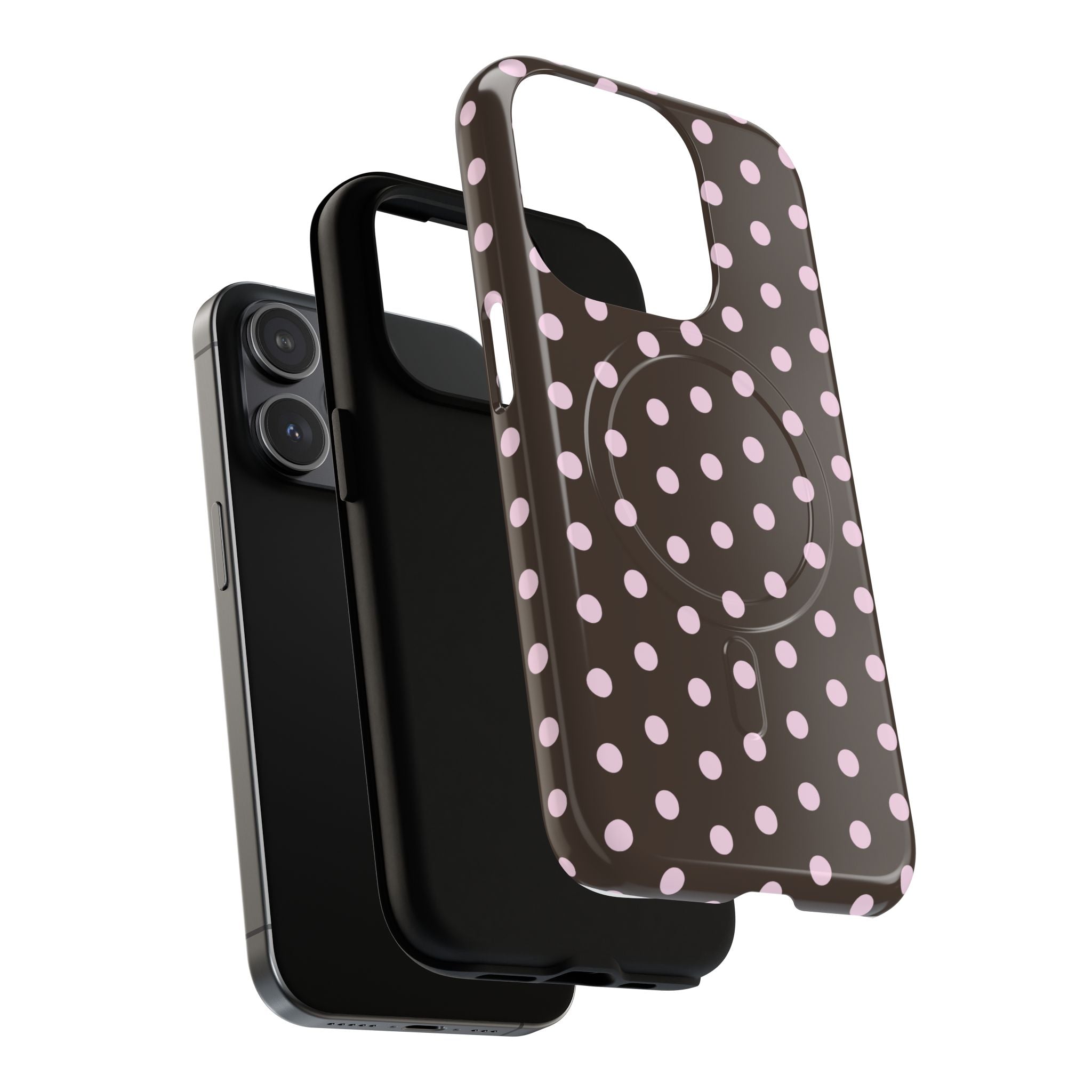 Brown and Pink Dot