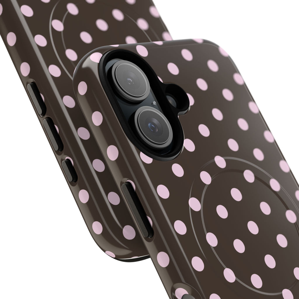 Brown and Pink Dot