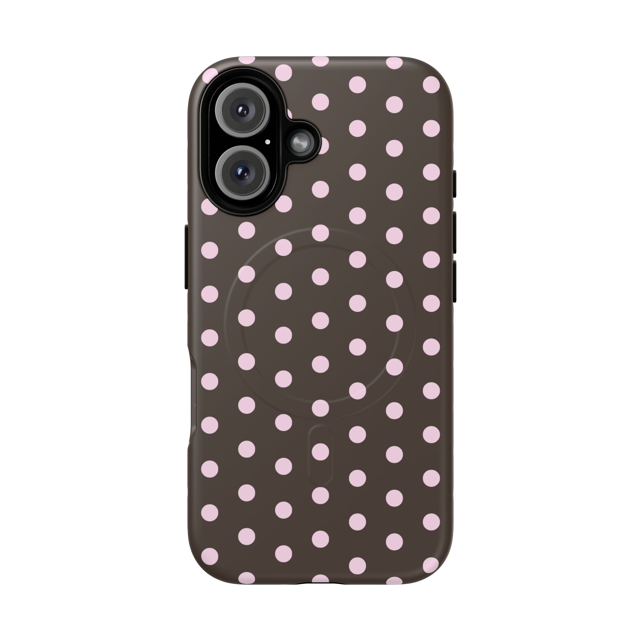 Brown and Pink Dot