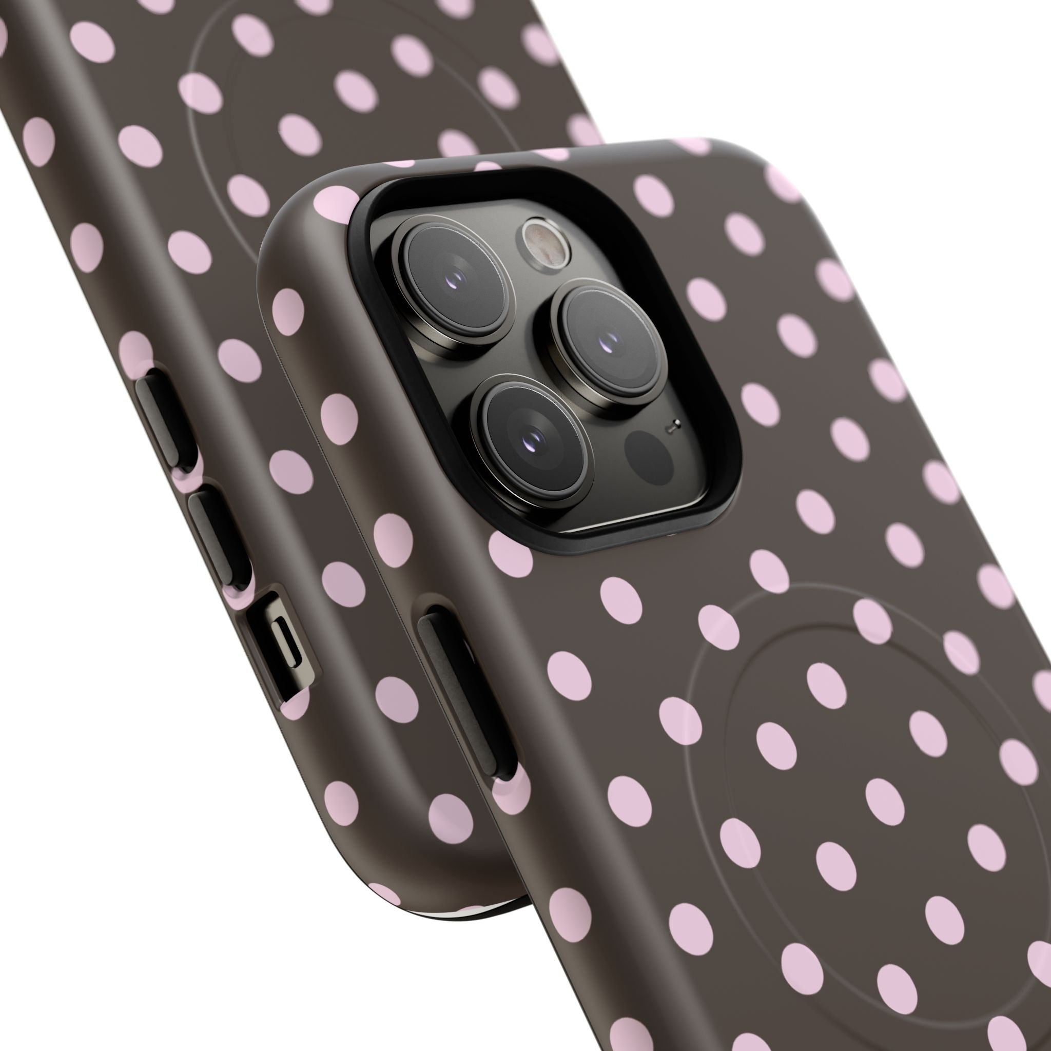 Brown and Pink Dot