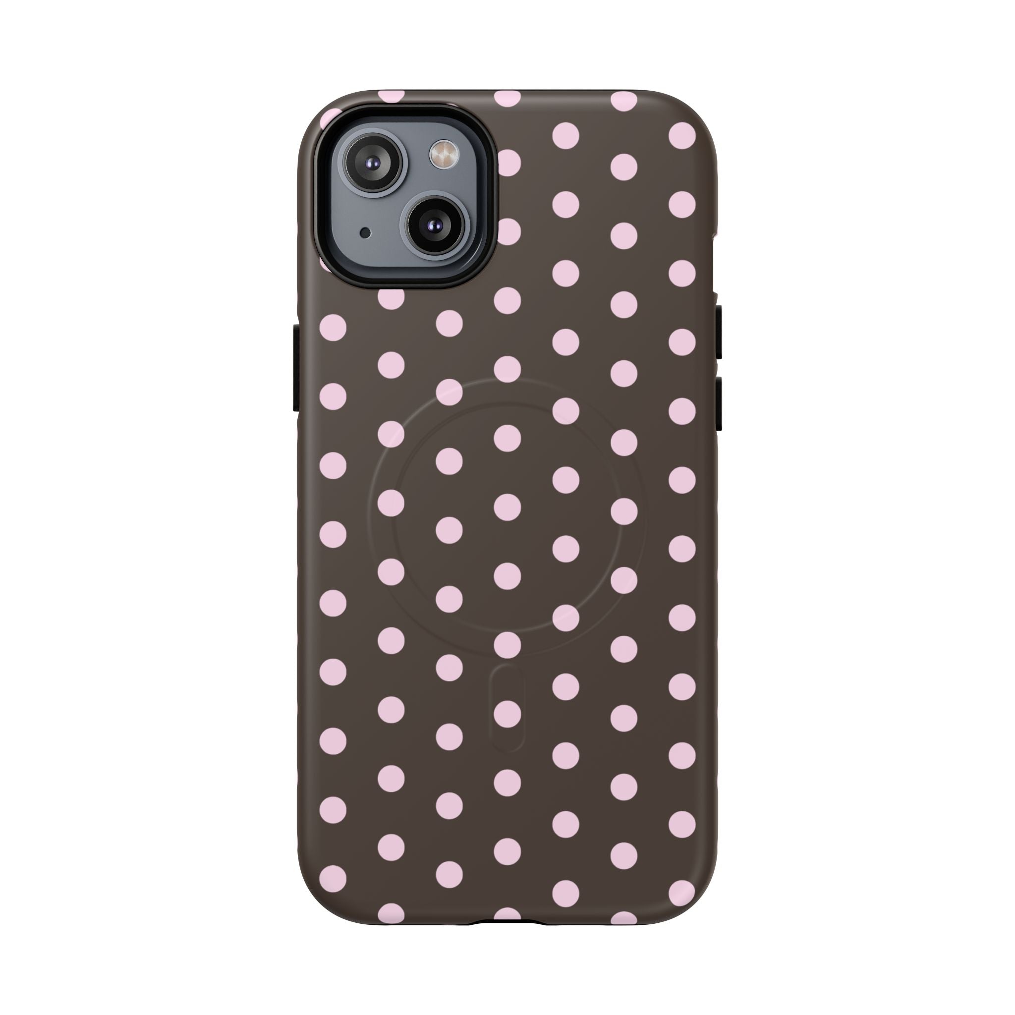 Brown and Pink Dot
