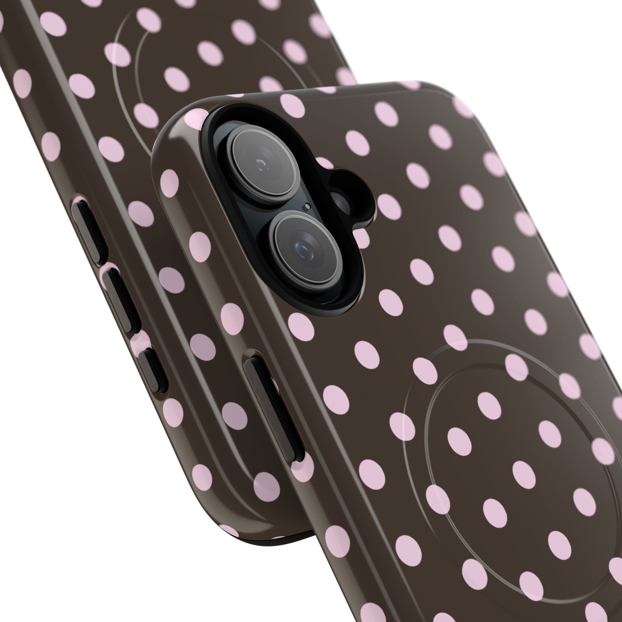 Brown and Pink Dot