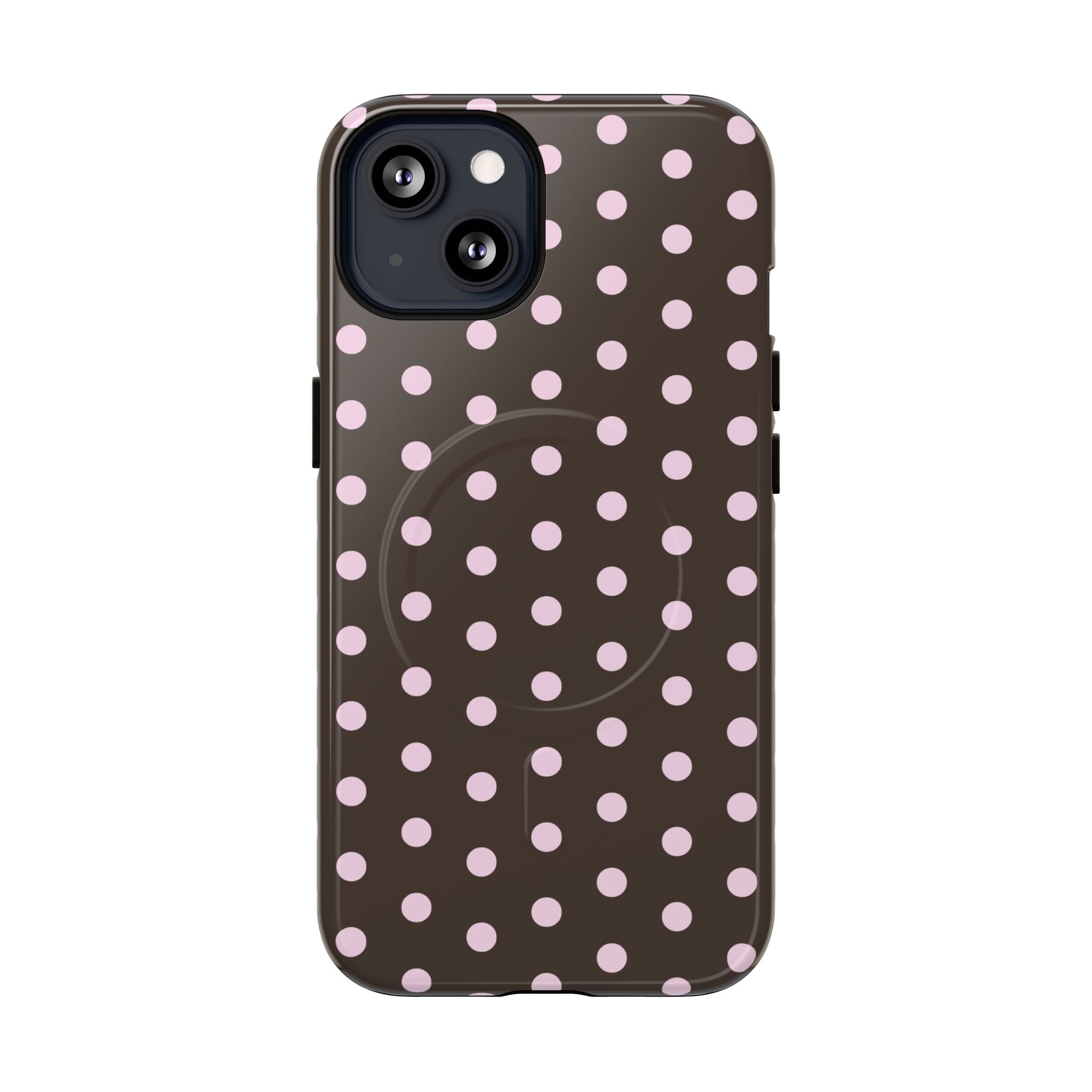 Brown and Pink Dot