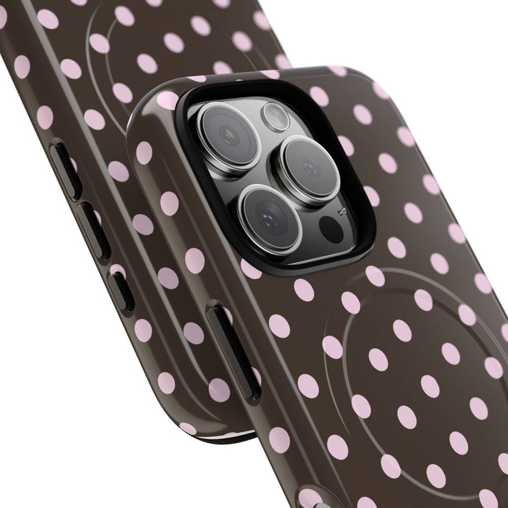 Brown and Pink Dot