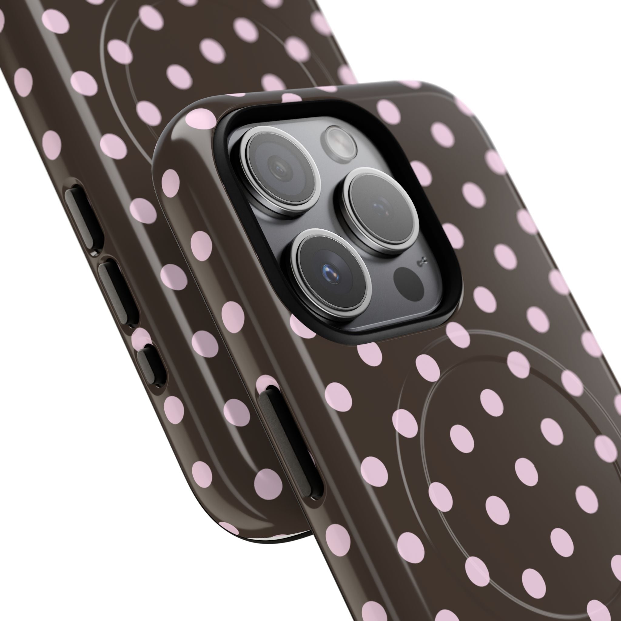 Brown and Pink Dot