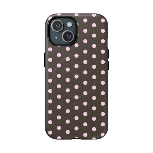 Brown and Pink Dot