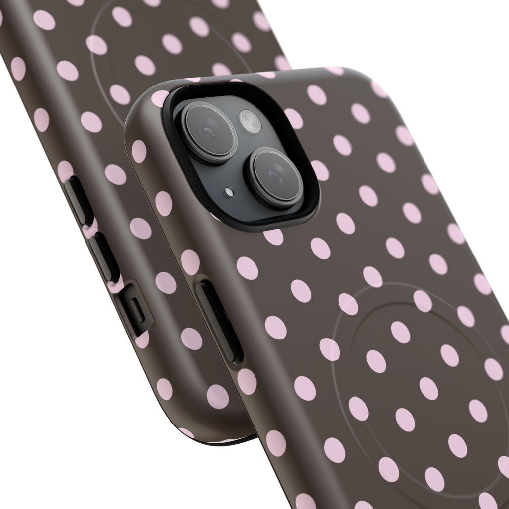 Brown and Pink Dot