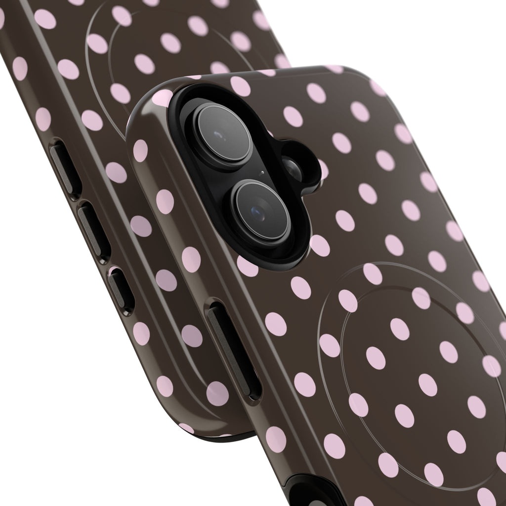 Brown and Pink Dot