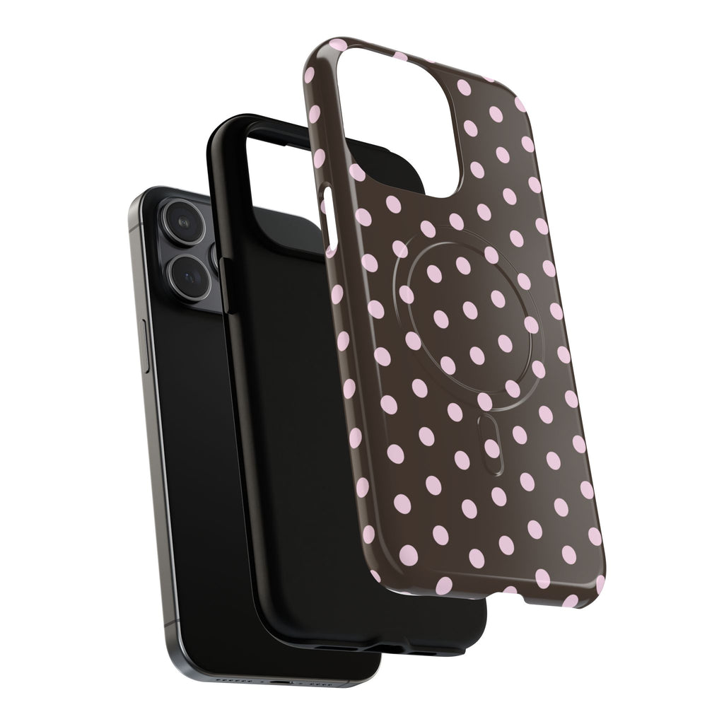 Brown and Pink Dot