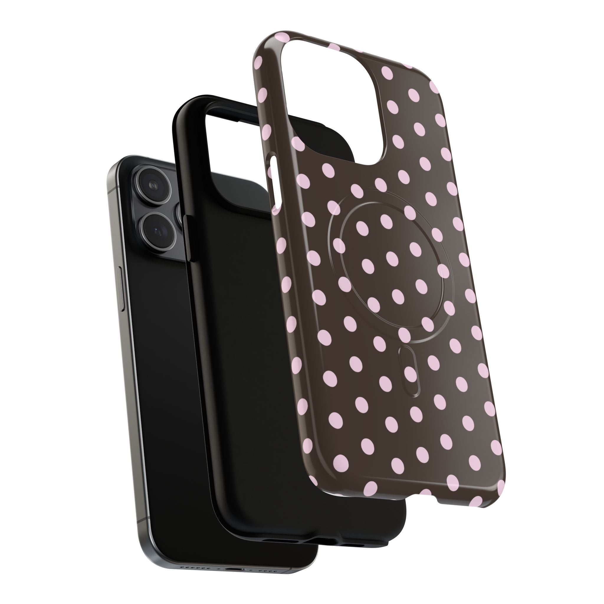 Brown and Pink Dot