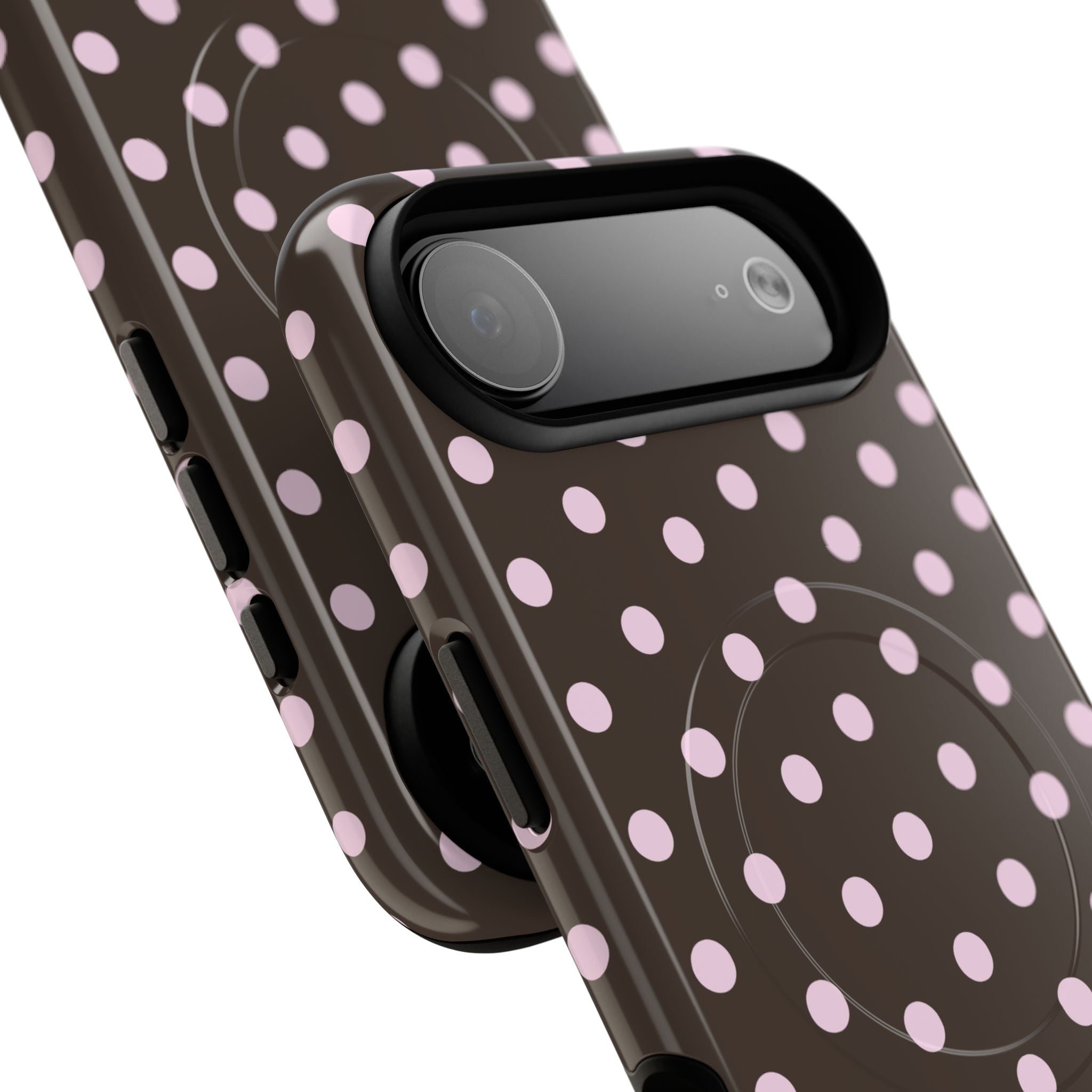 Brown and Pink Dot