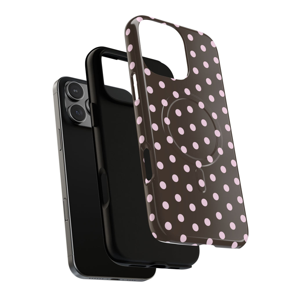 Brown and Pink Dot