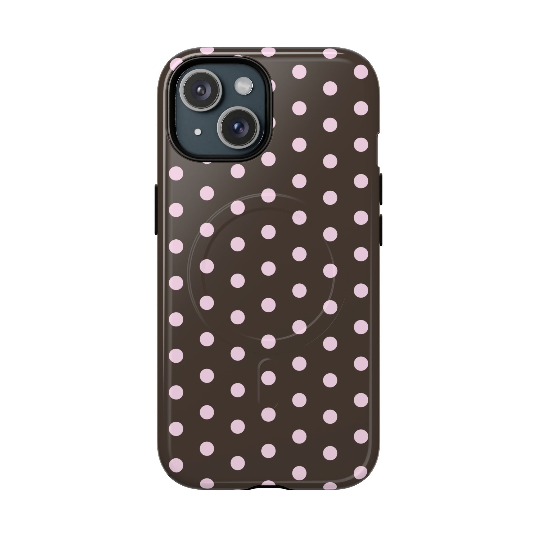 Brown and Pink Dot