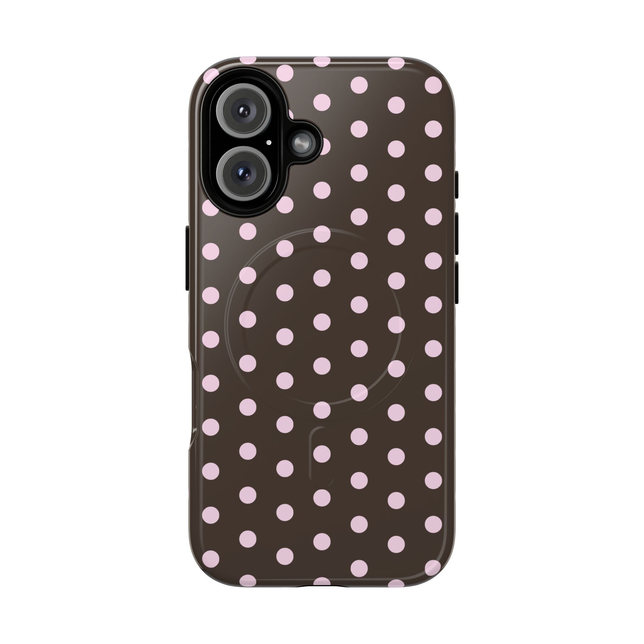 Brown and Pink Dot