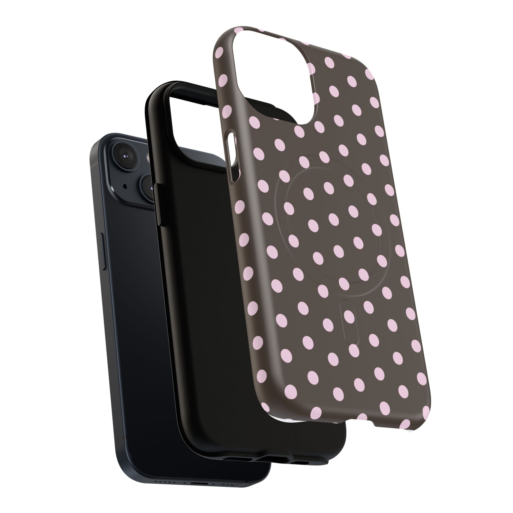 Brown and Pink Dot