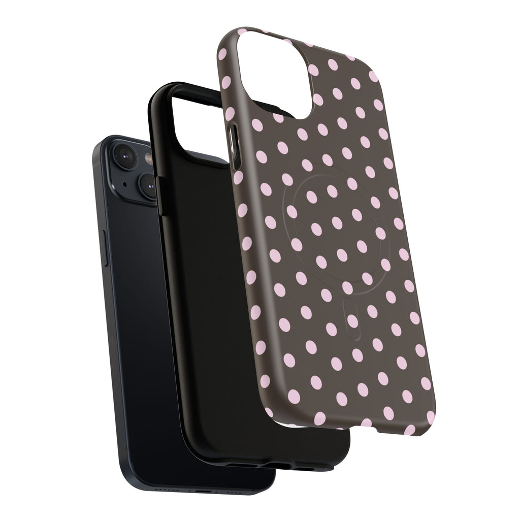 Brown and Pink Dot