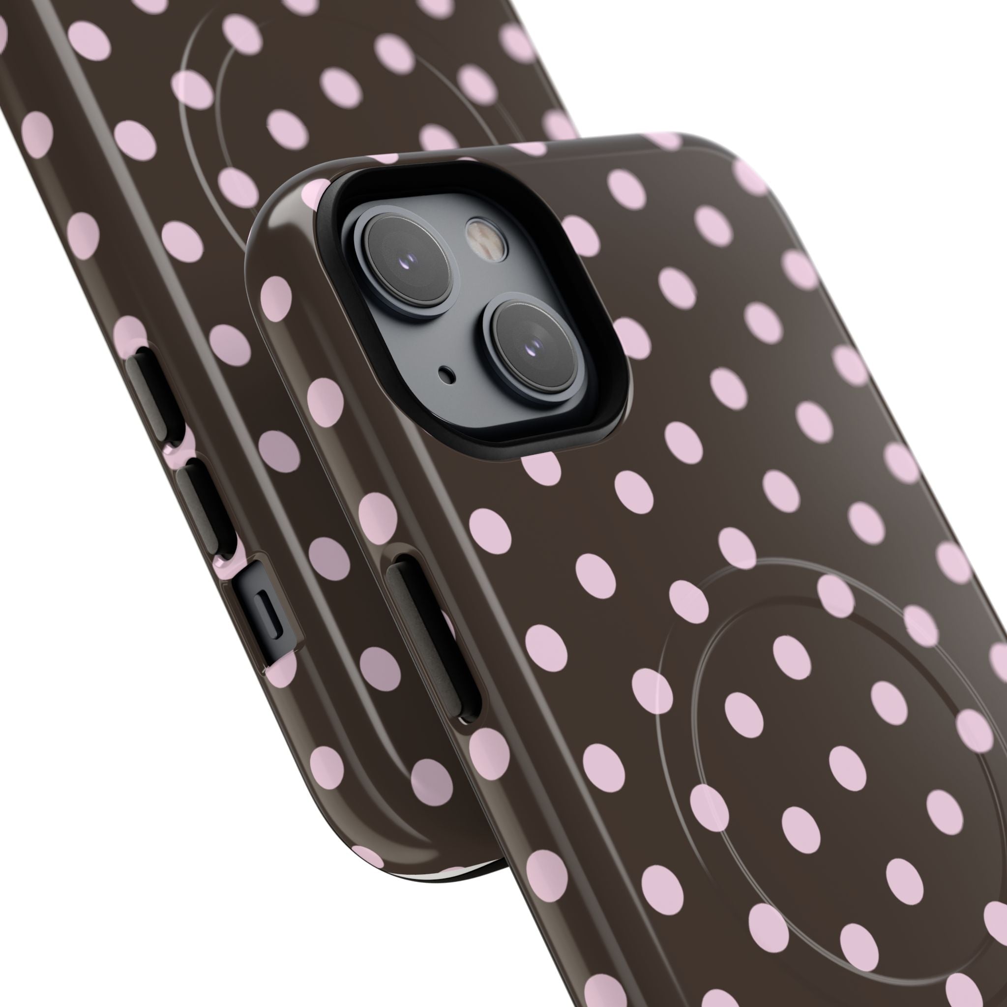 Brown and Pink Dot