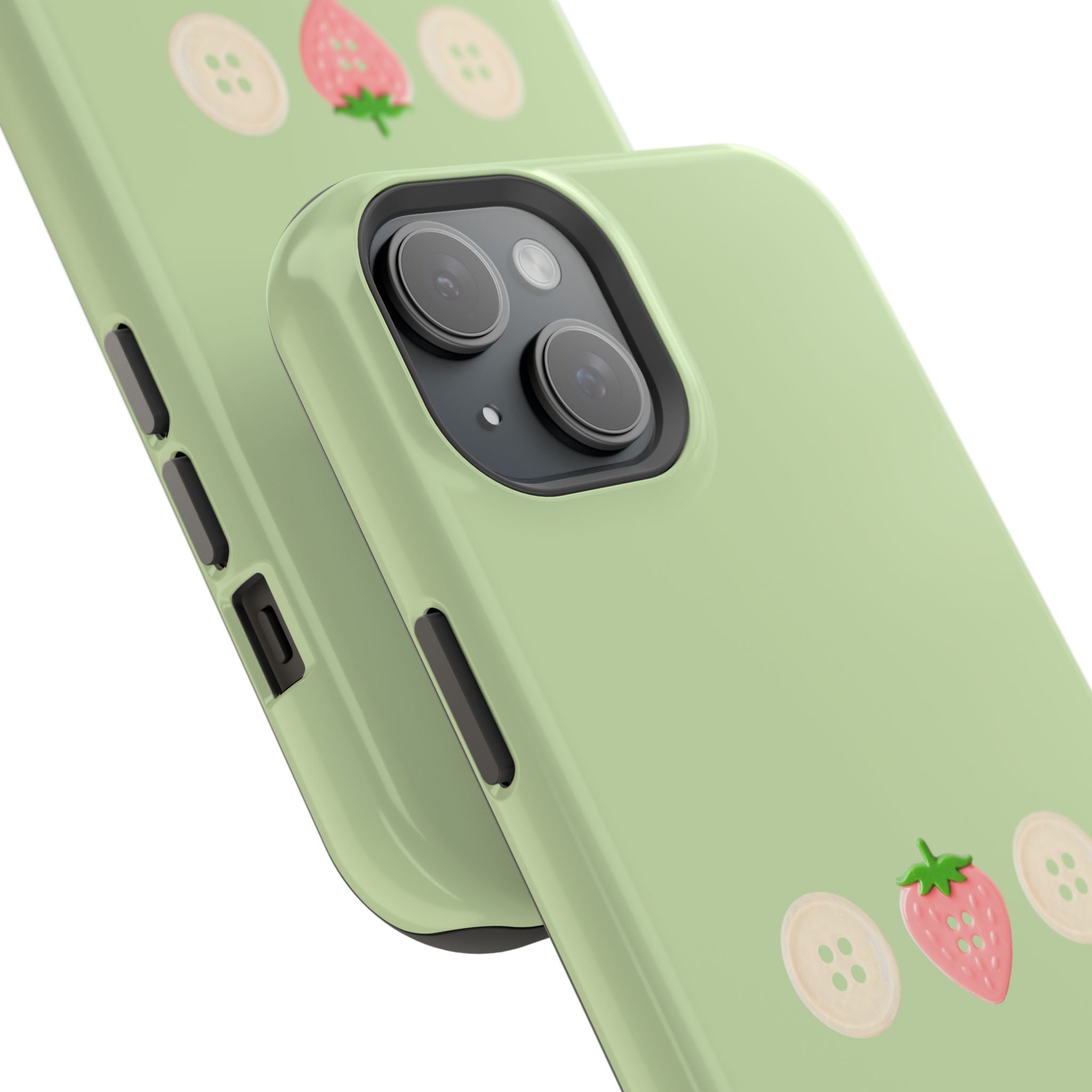 Strawberry Banana Buttons