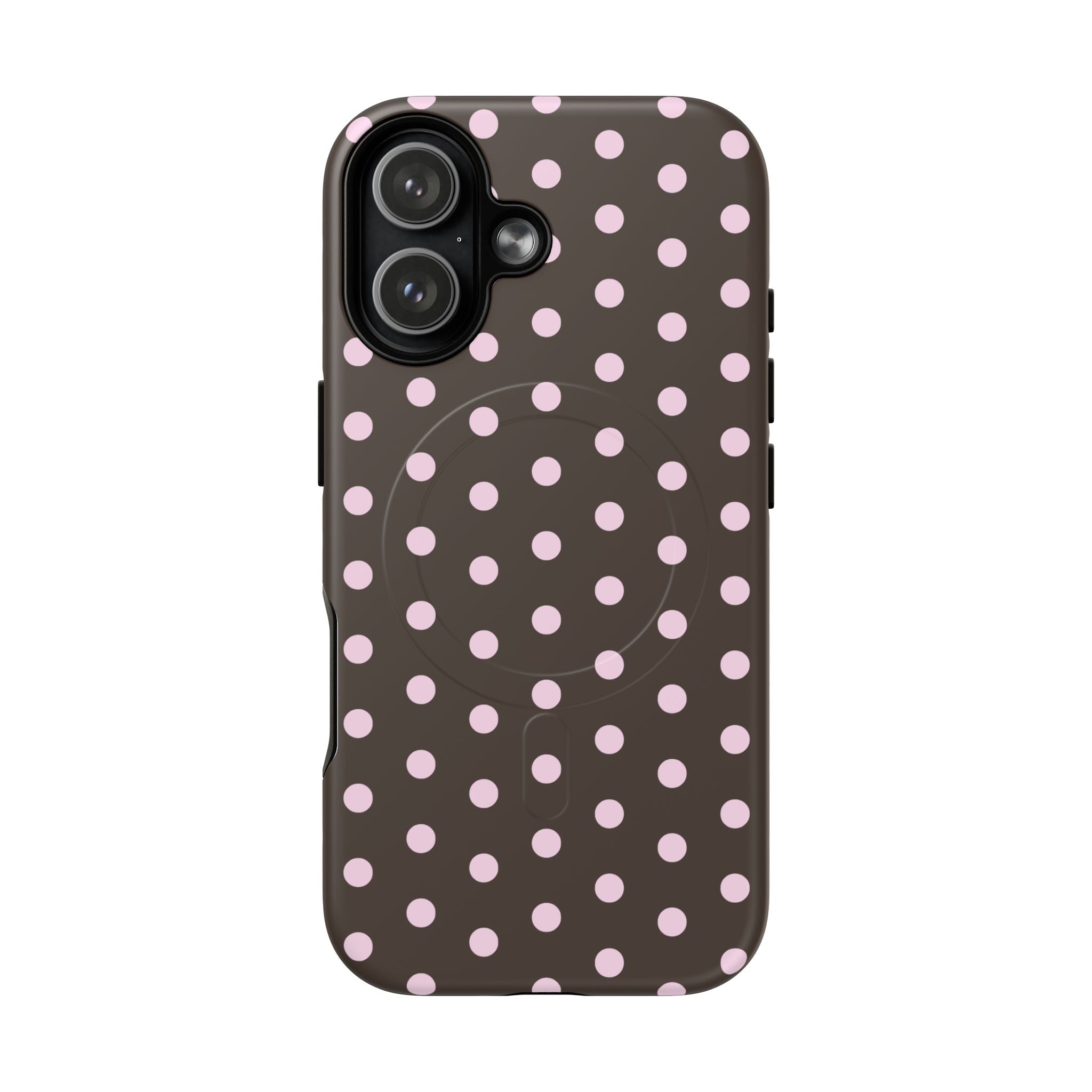 Brown and Pink Dot
