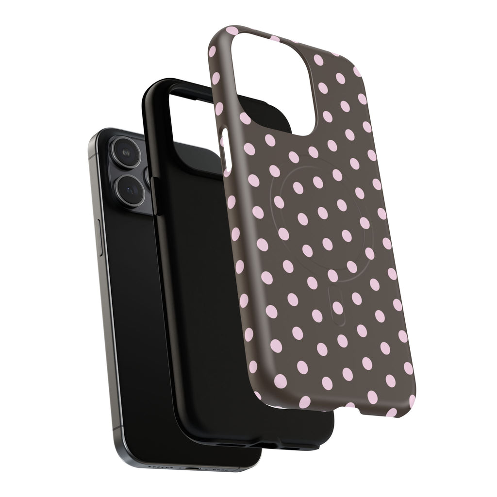 Brown and Pink Dot
