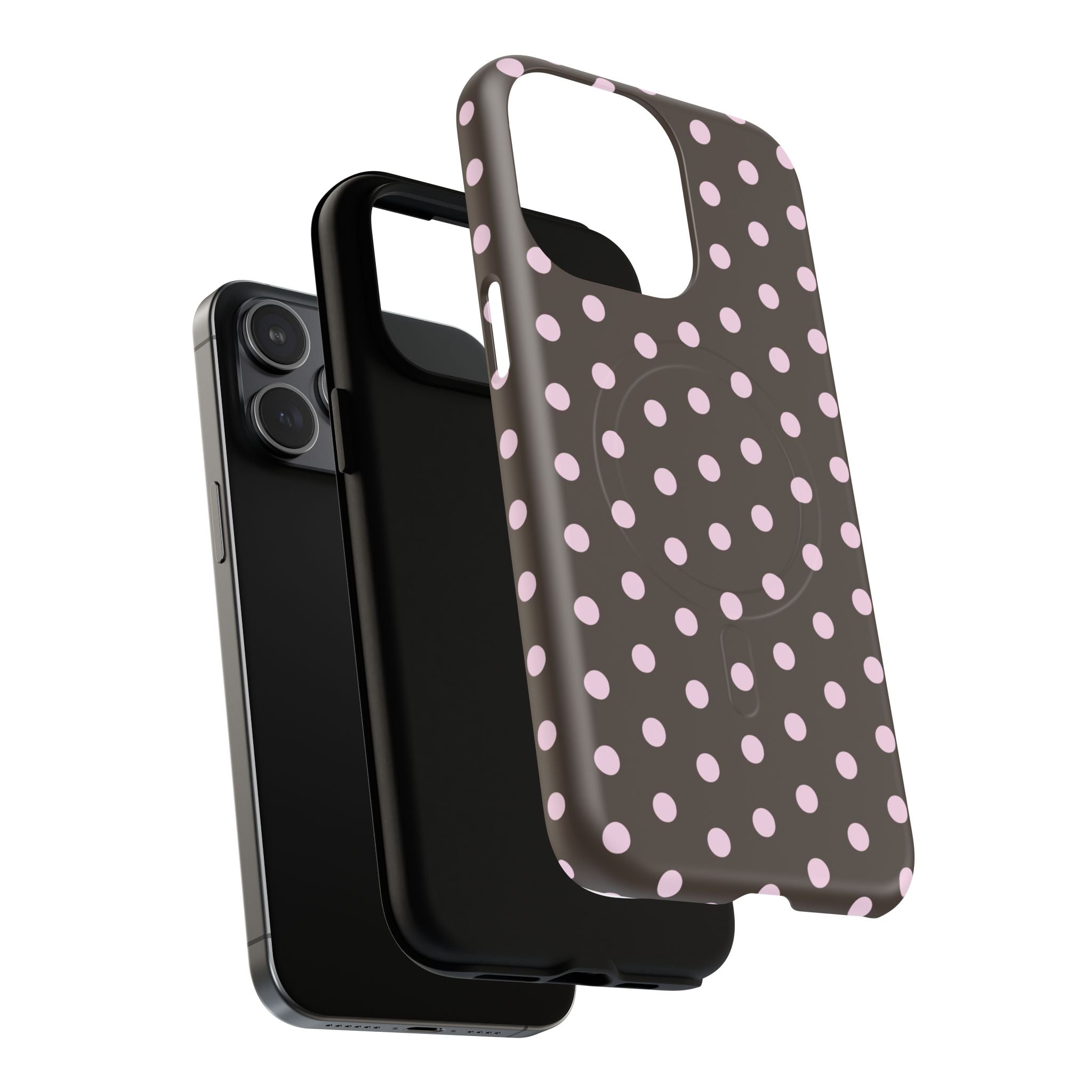 Brown and Pink Dot