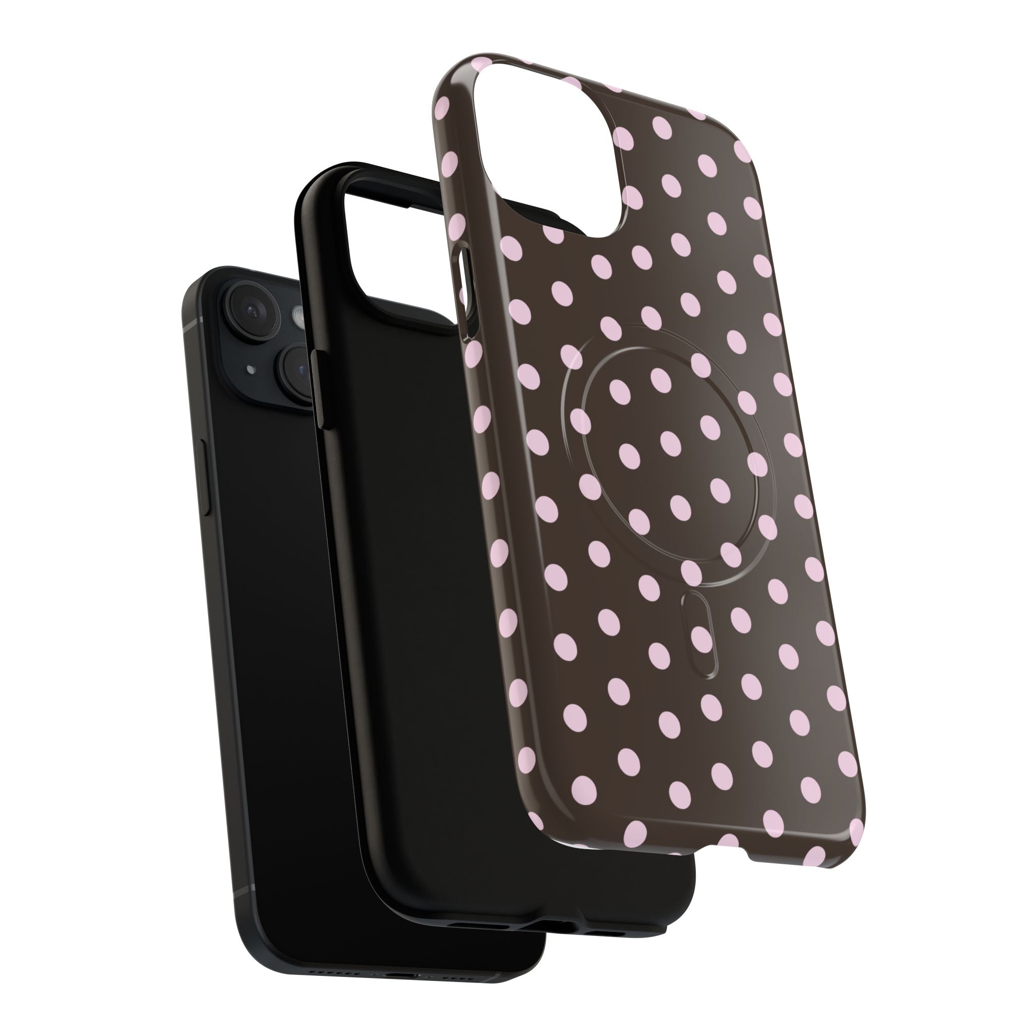 Brown and Pink Dot