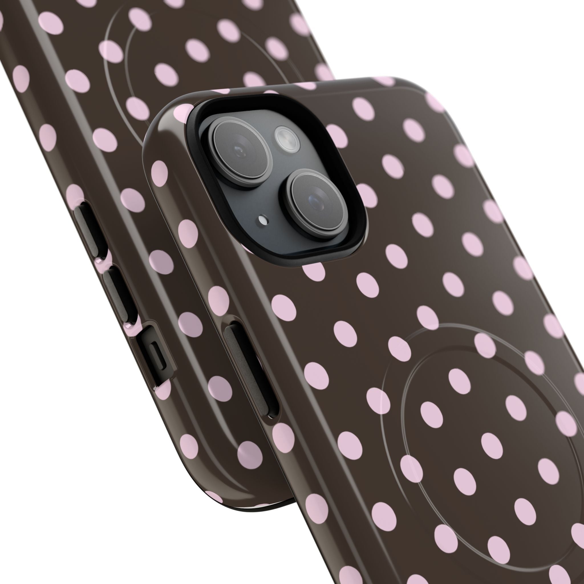 Brown and Pink Dot