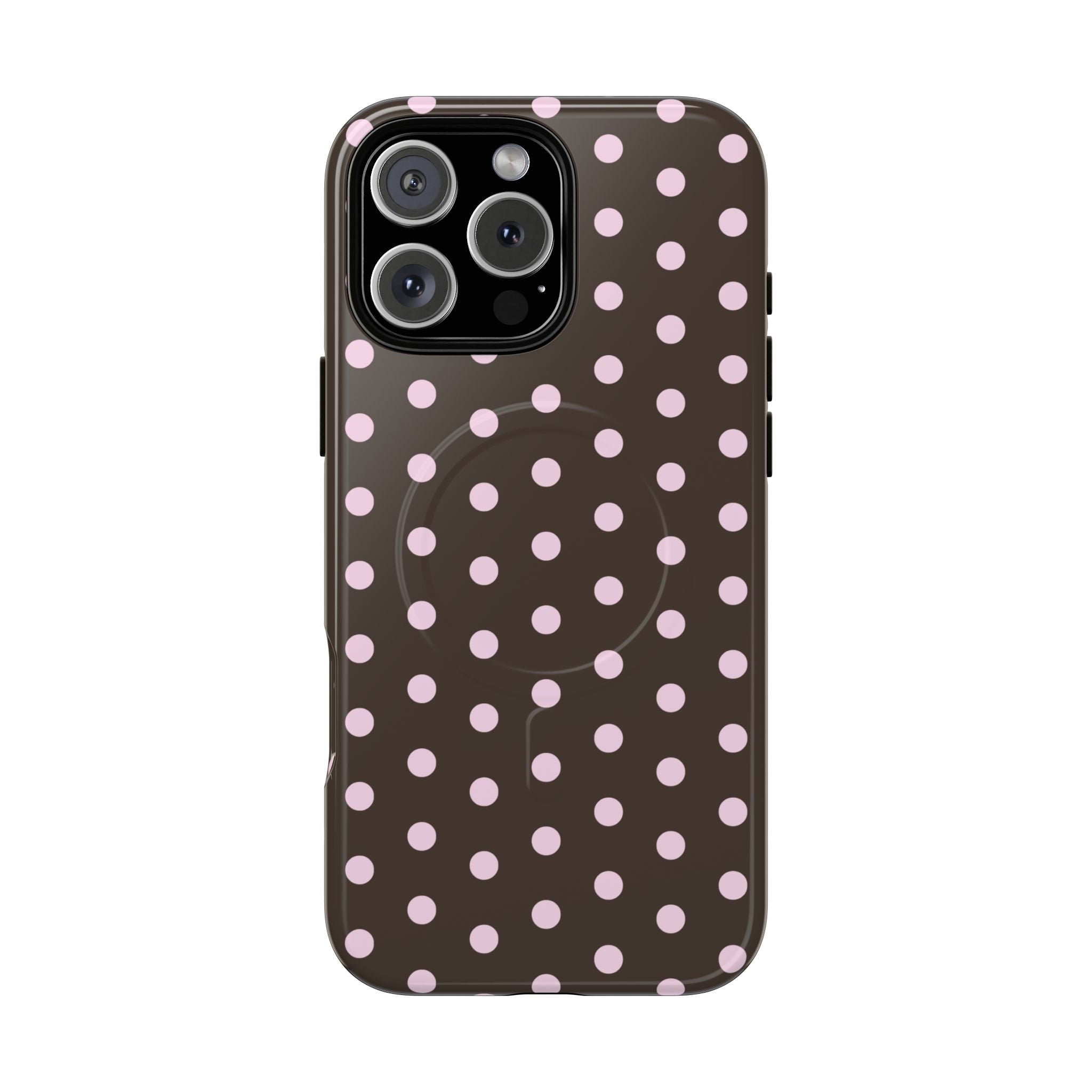 Brown and Pink Dot
