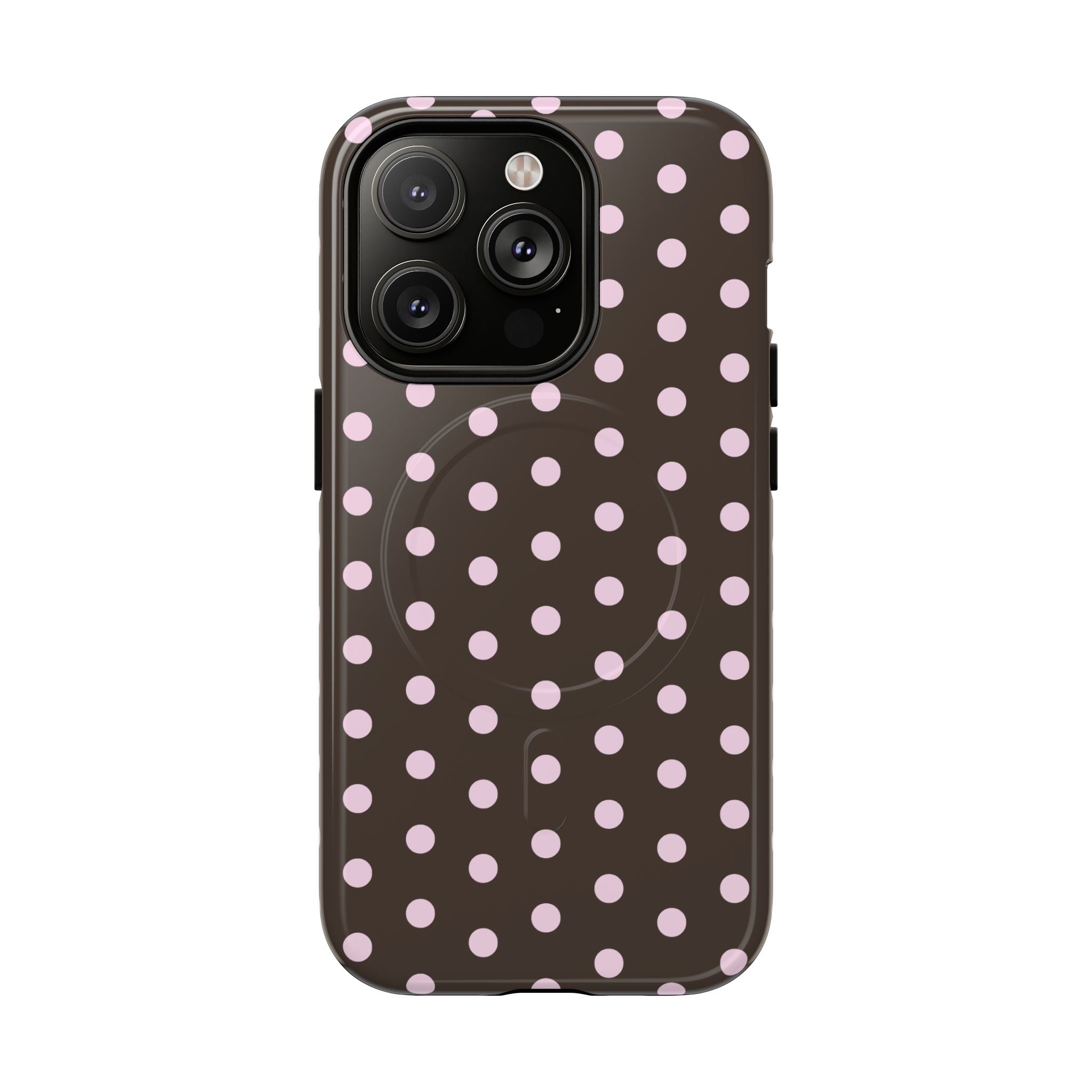 Brown and Pink Dot