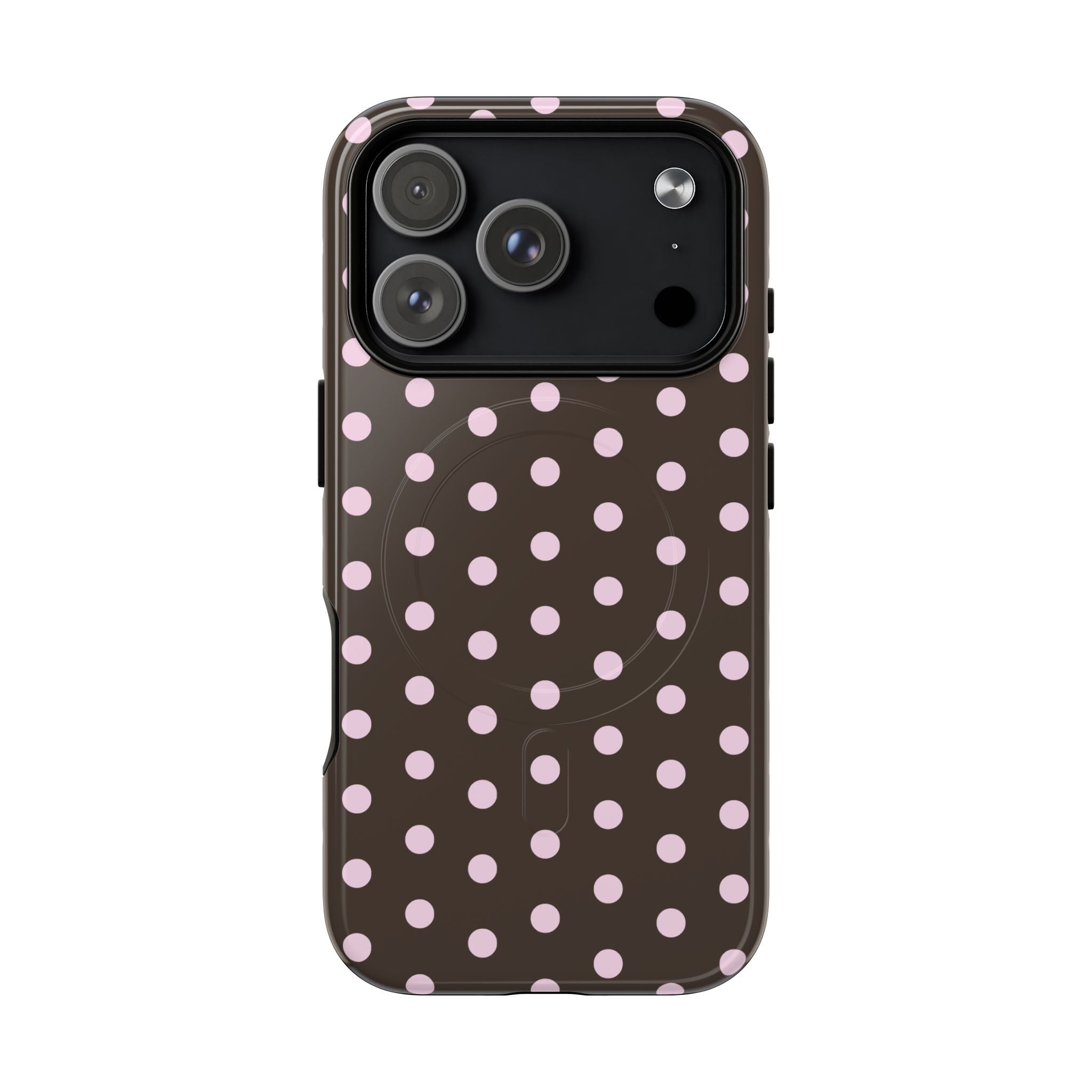 Brown and Pink Dot
