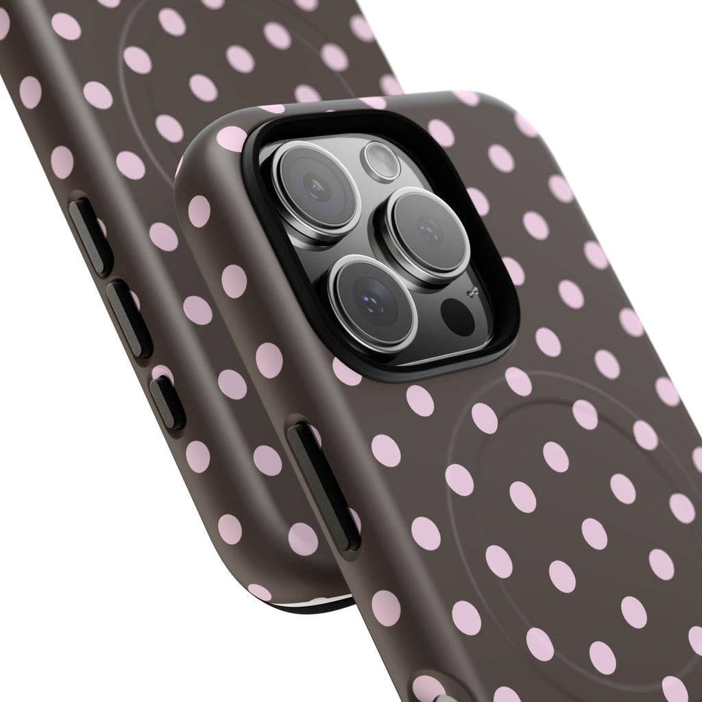 Brown and Pink Dot