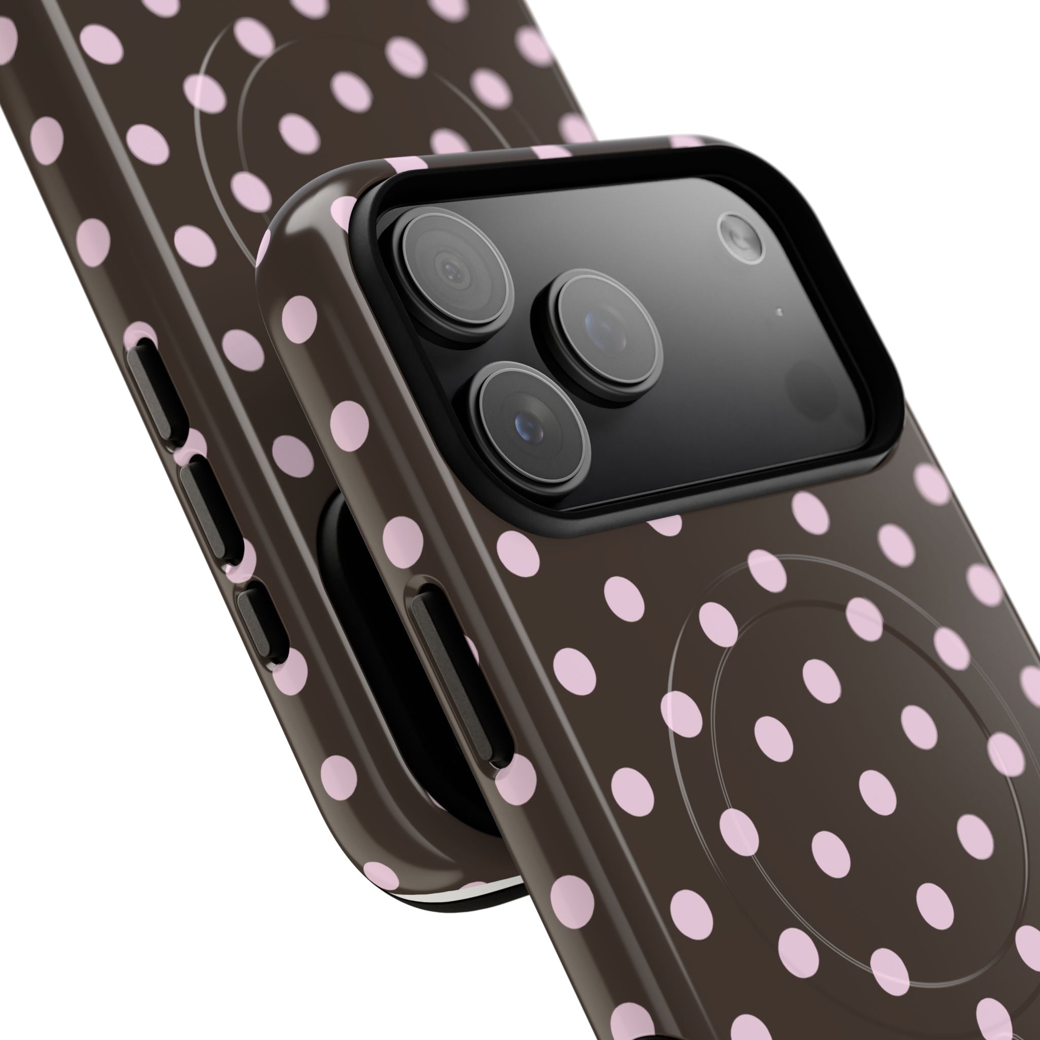 Brown and Pink Dot