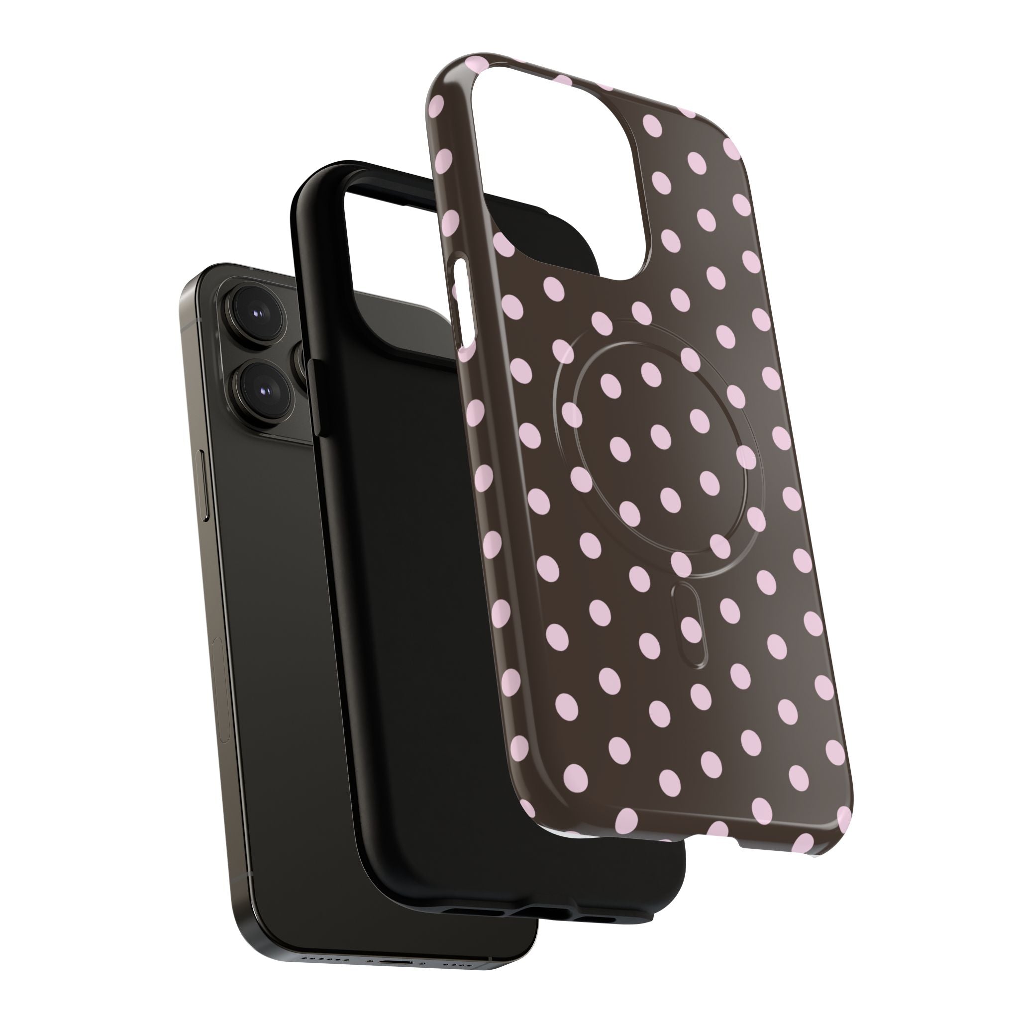 Brown and Pink Dot