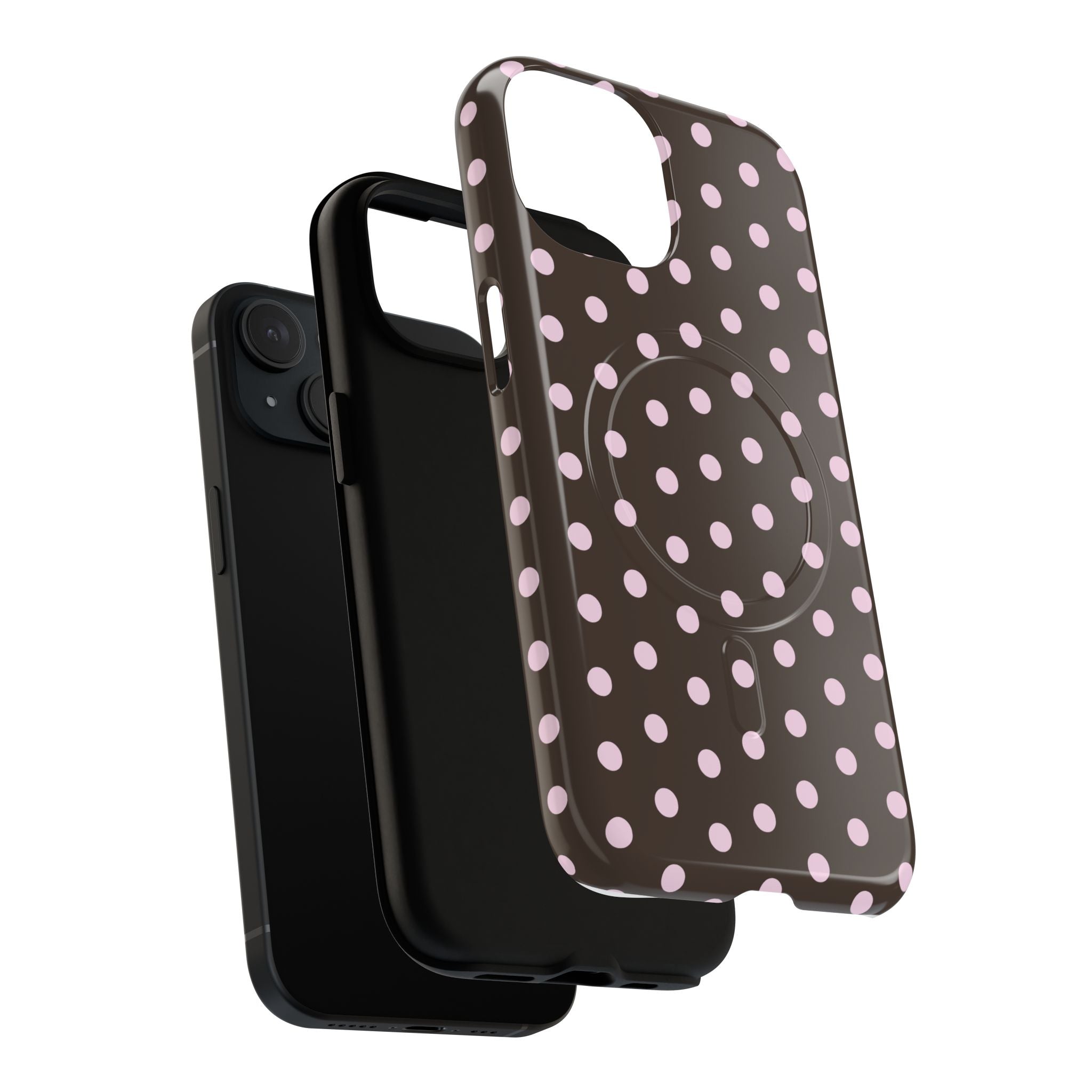 Brown and Pink Dot