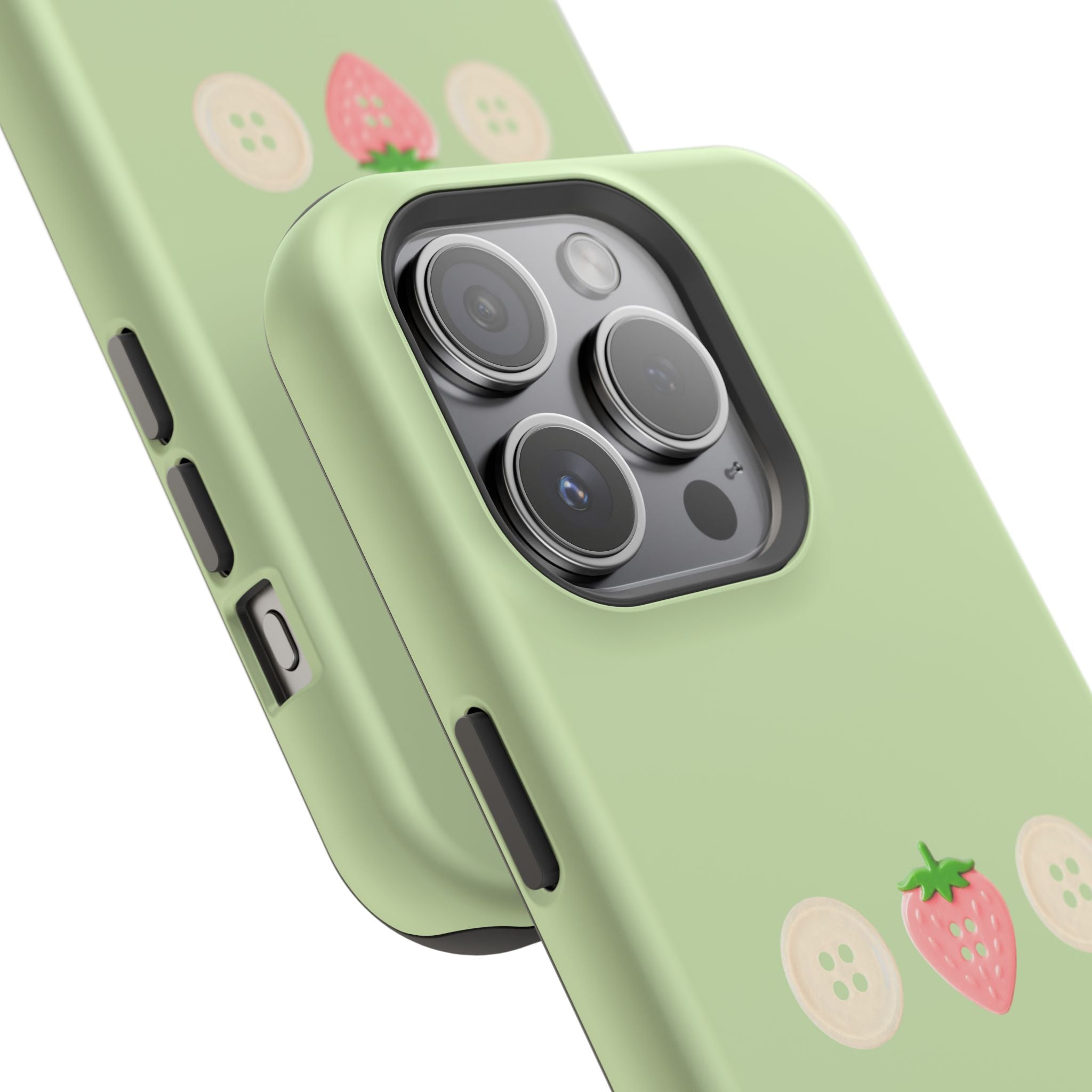 Strawberry Banana Buttons