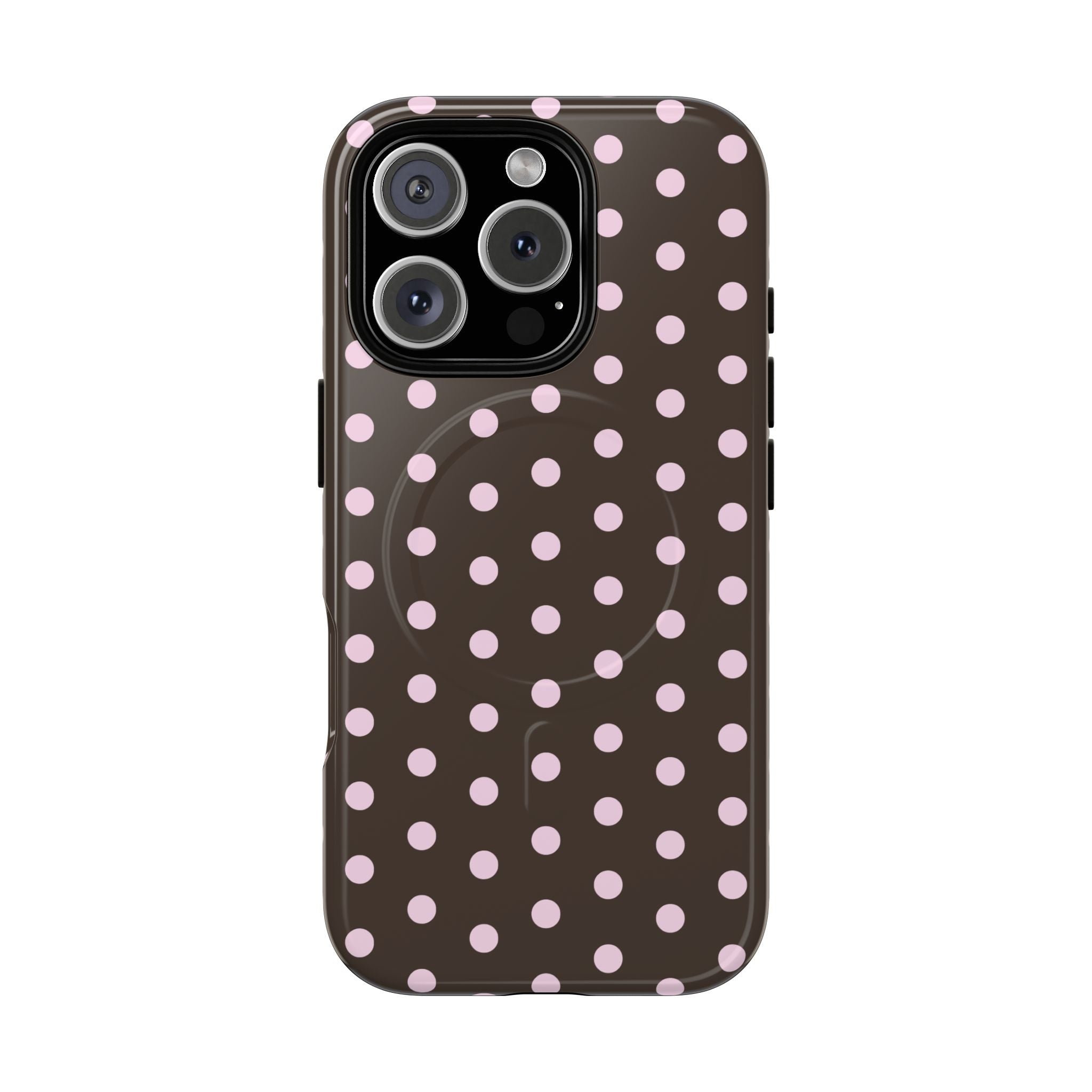 Brown and Pink Dot