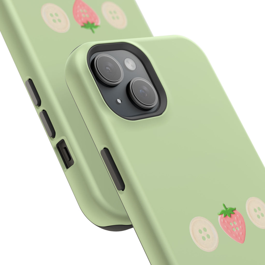 Strawberry Banana Buttons