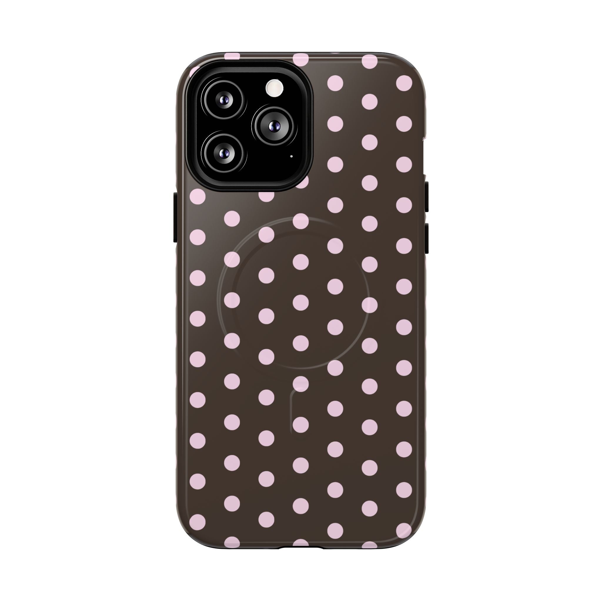 Brown and Pink Dot