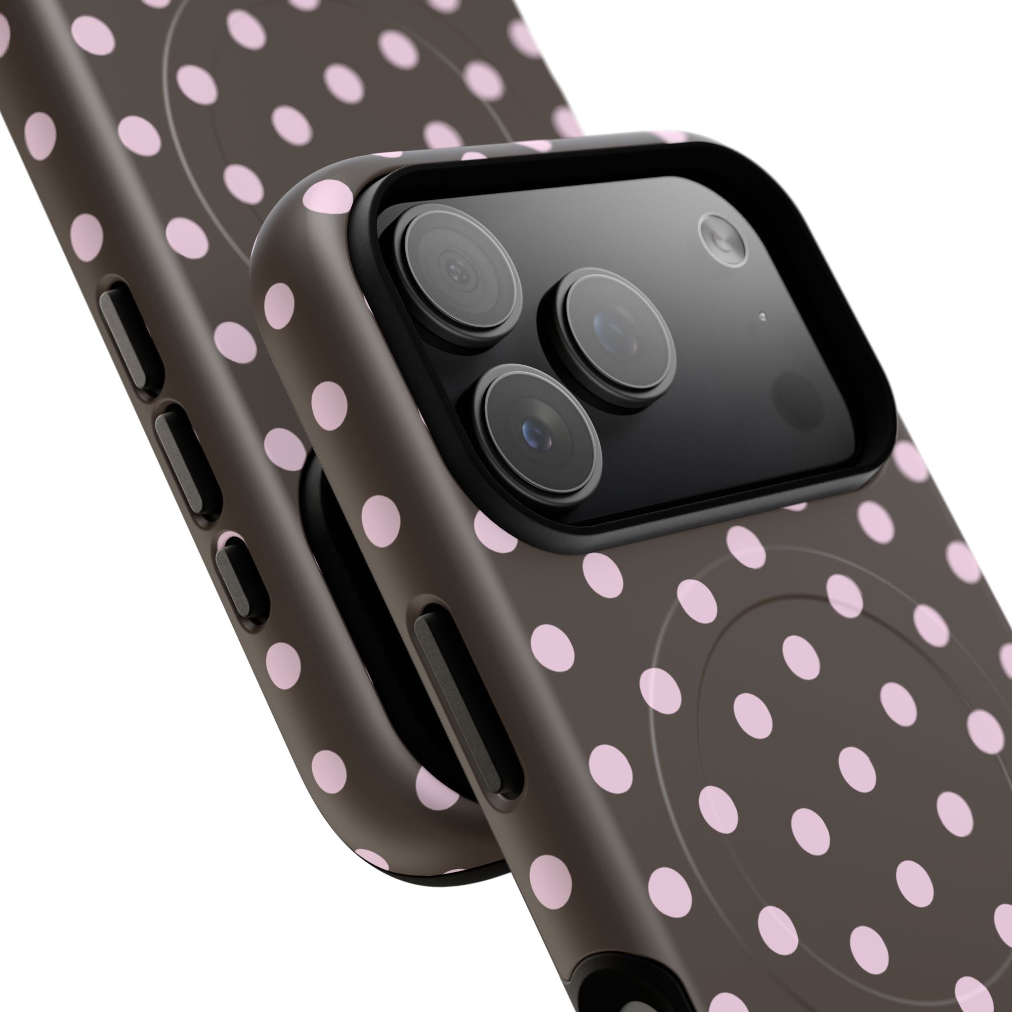 Brown and Pink Dot