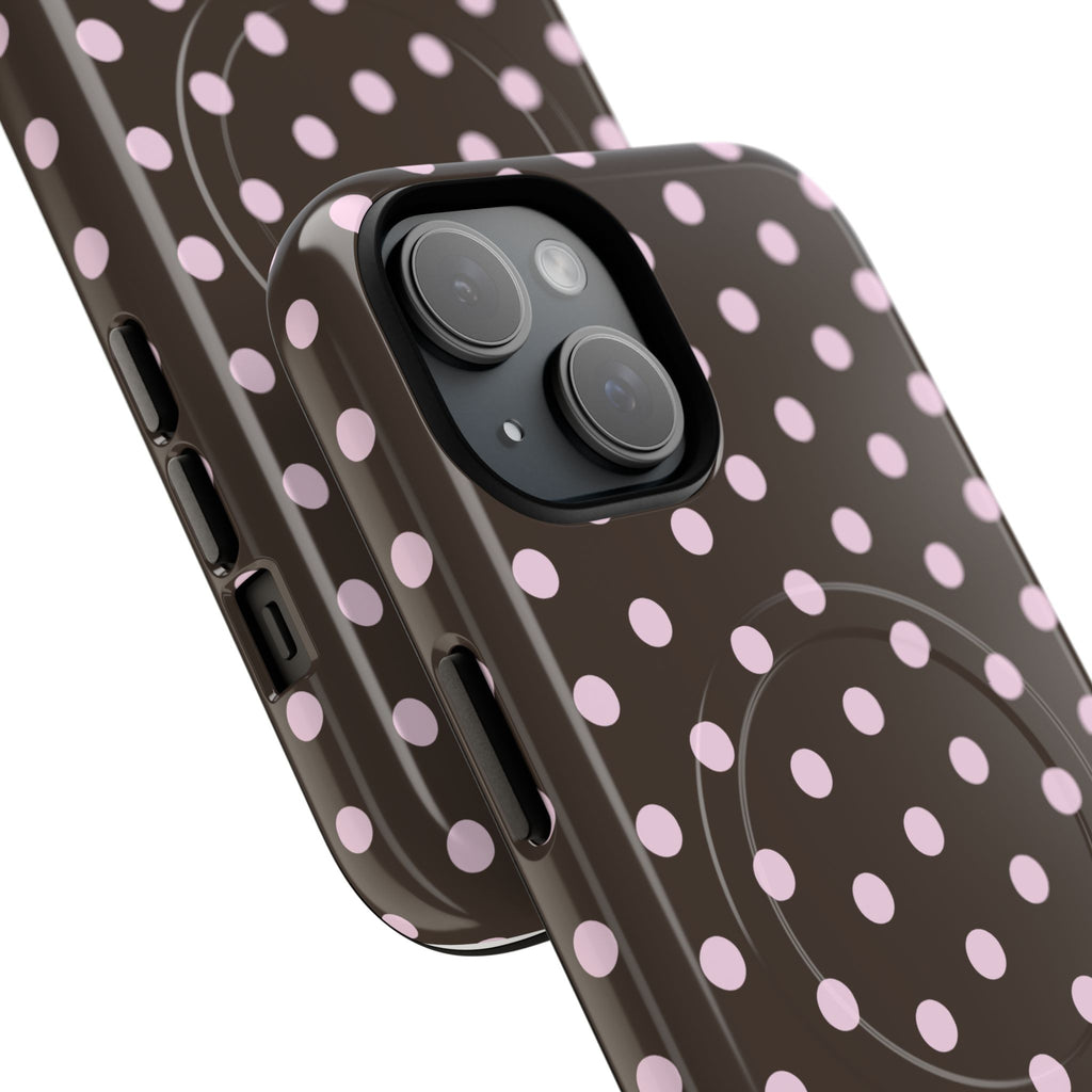 Brown and Pink Dot