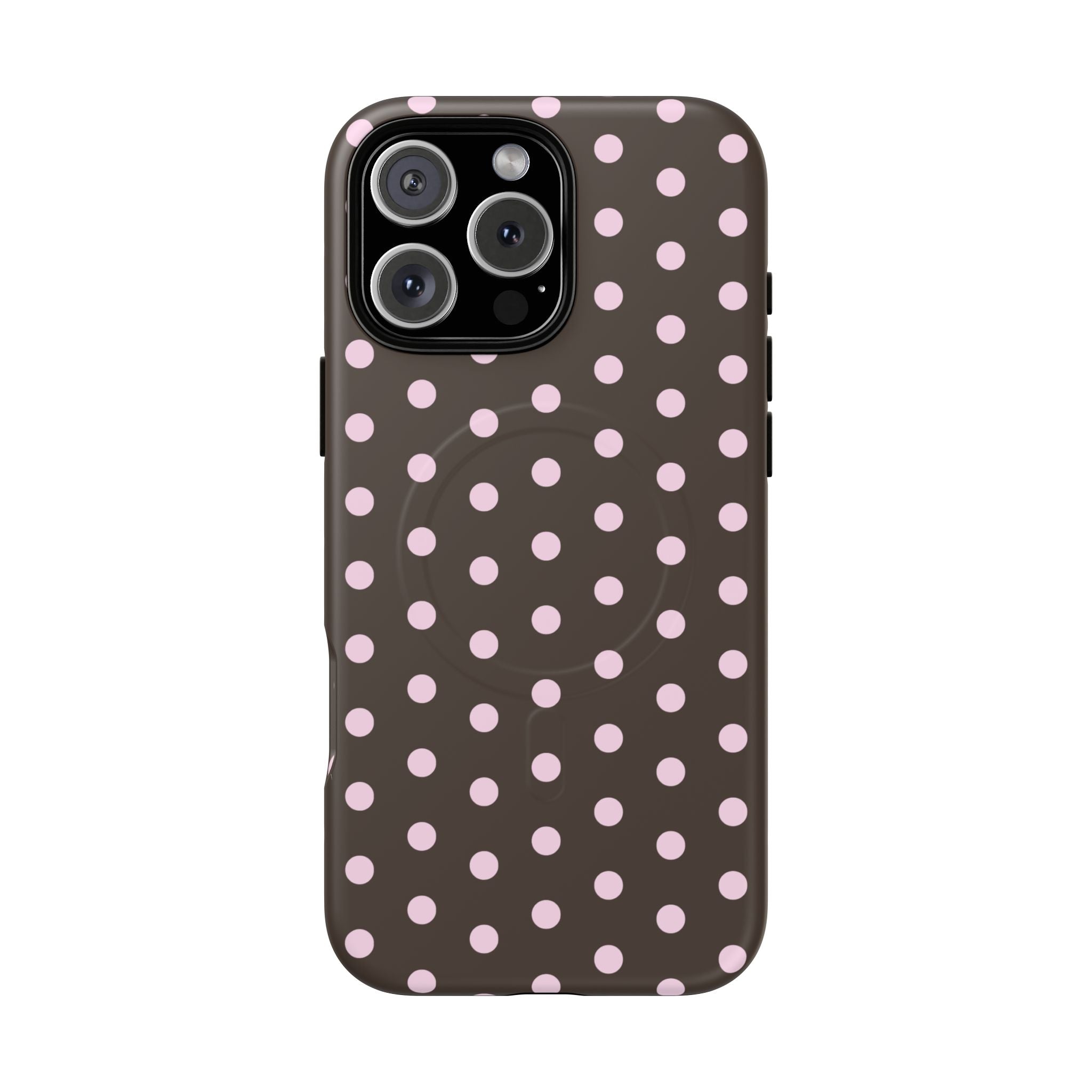 Brown and Pink Dot