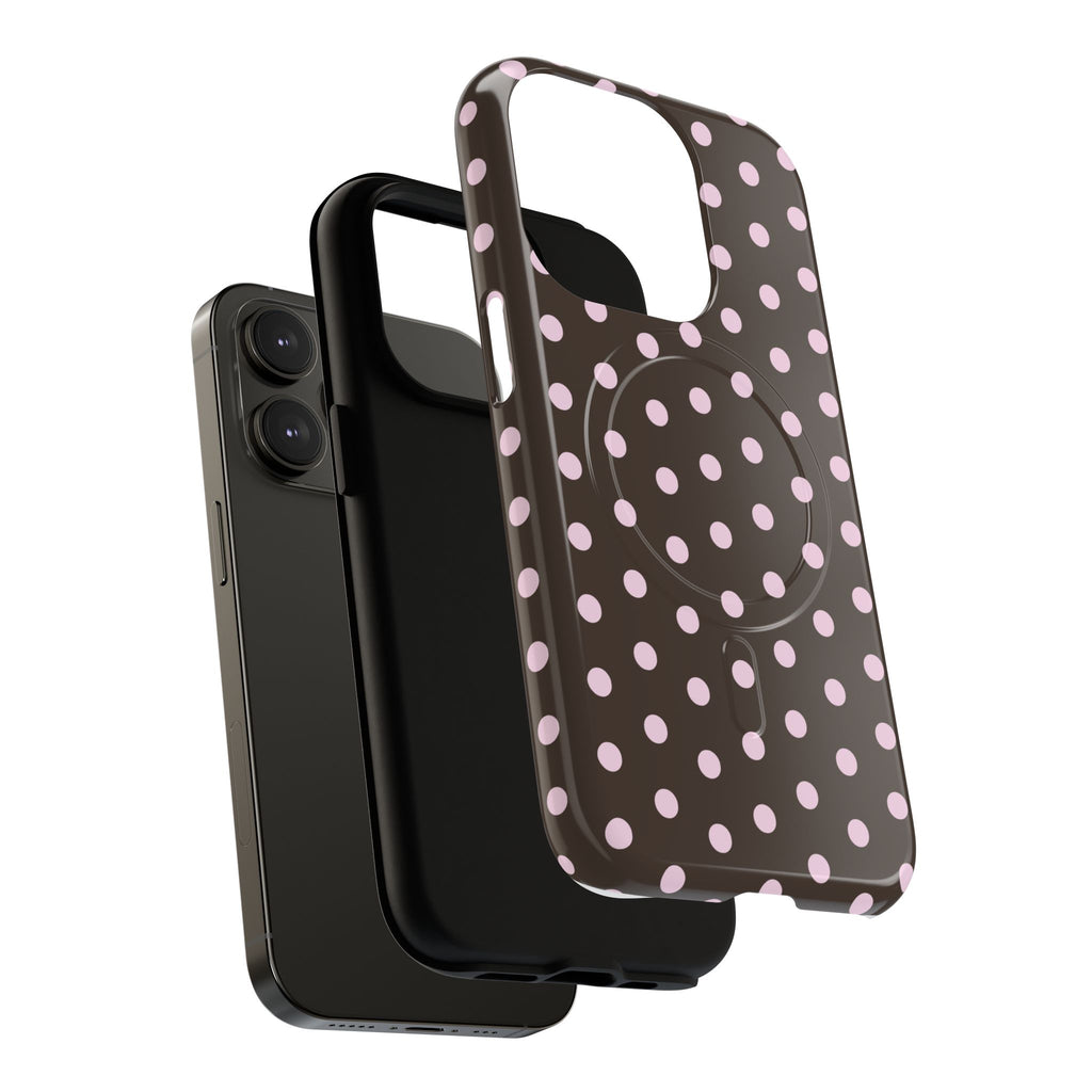 Brown and Pink Dot