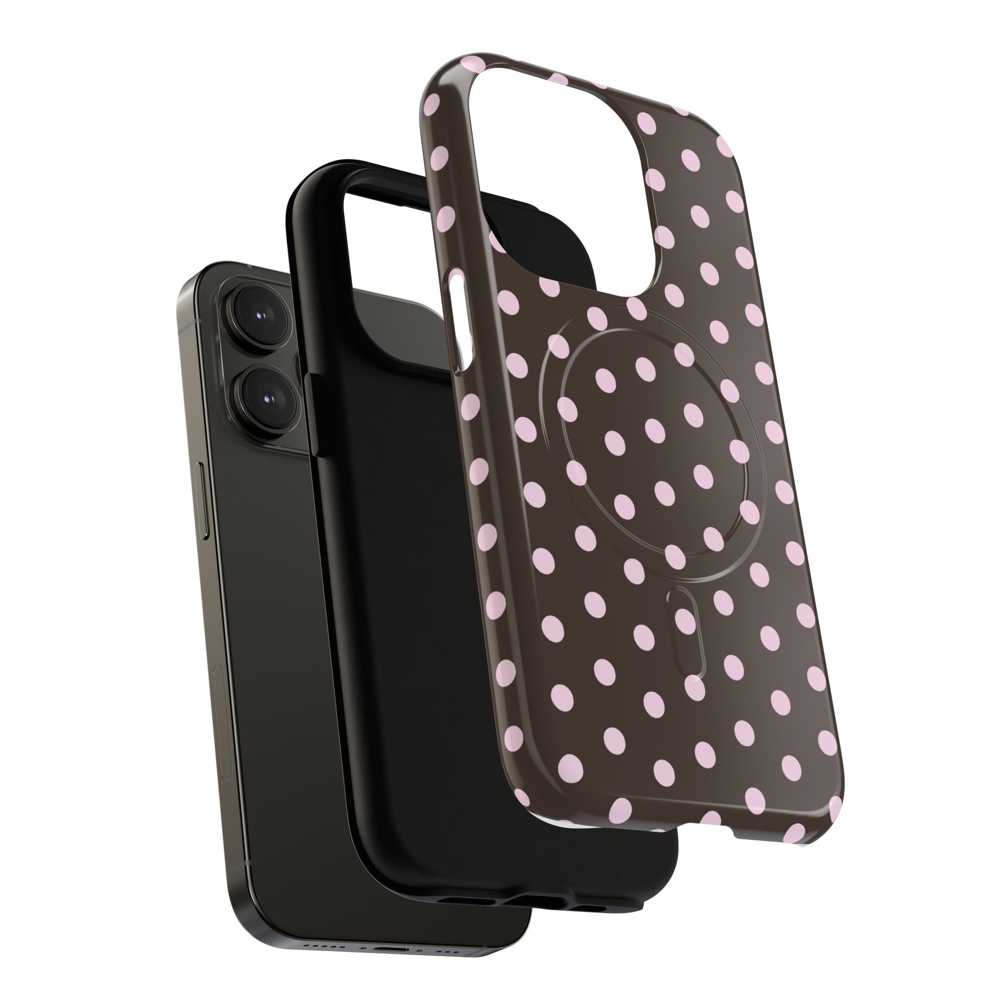 Brown and Pink Dot