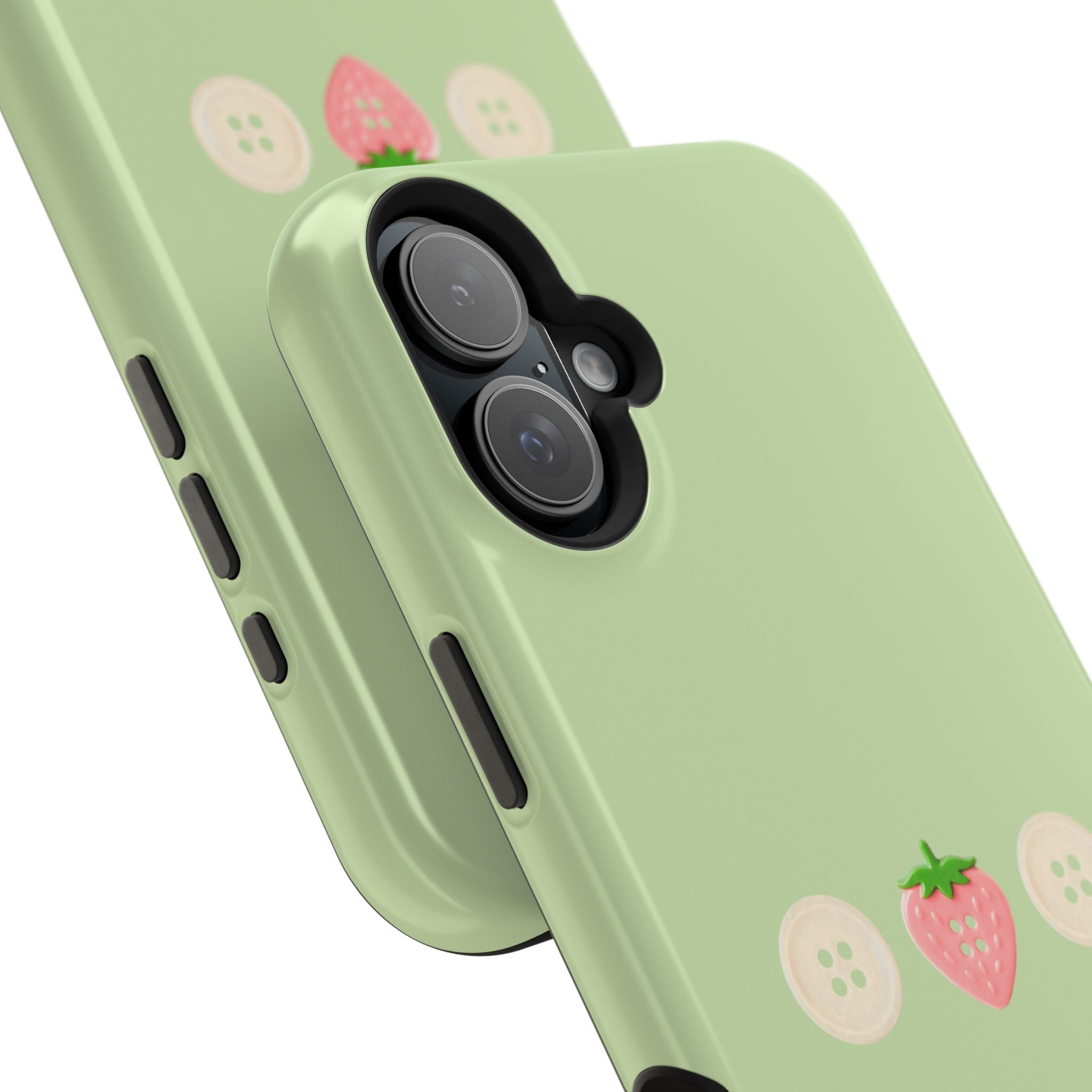 Strawberry Banana Buttons