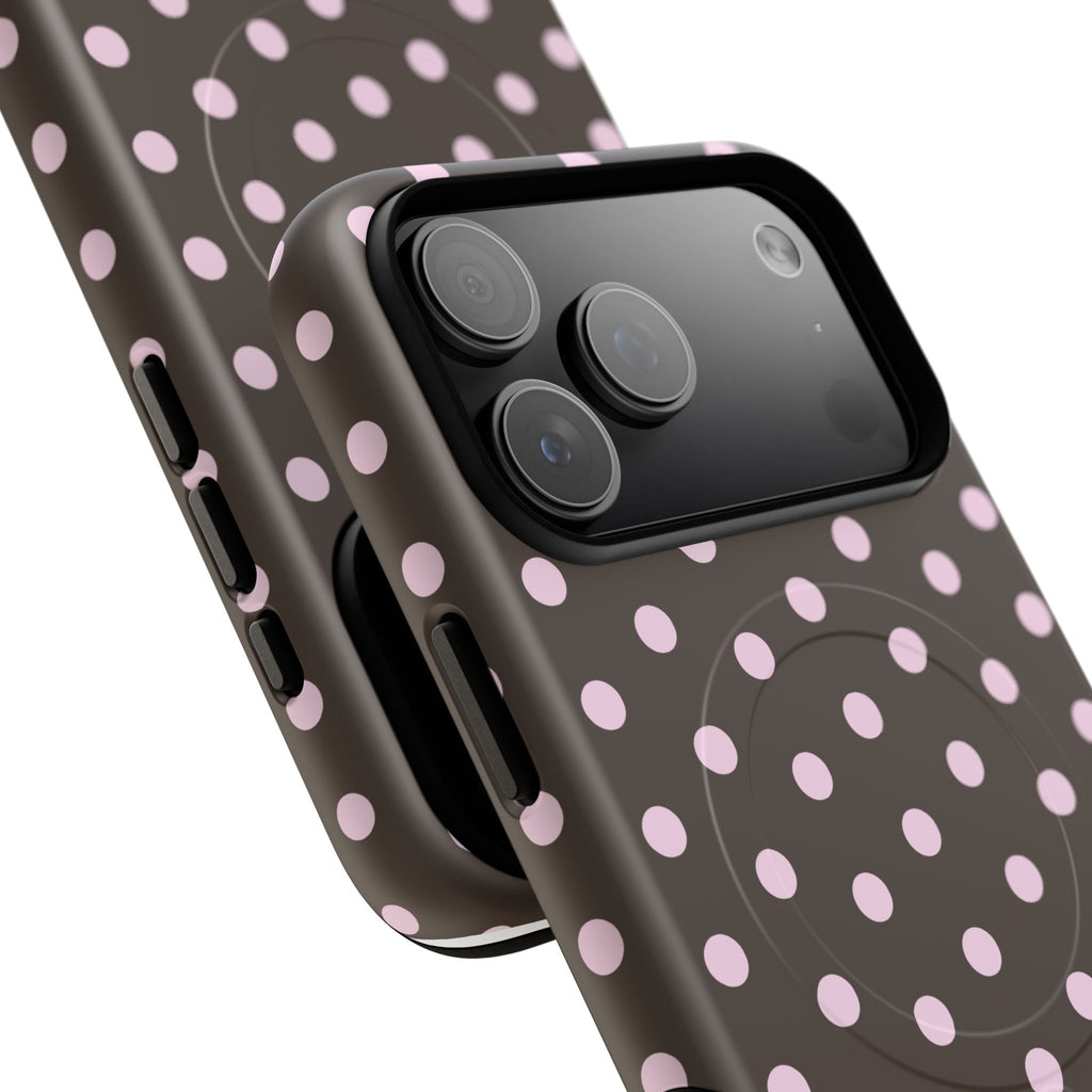 Brown and Pink Dot