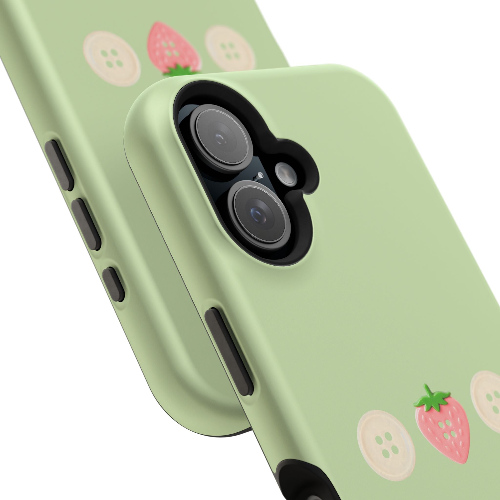 Strawberry Banana Buttons