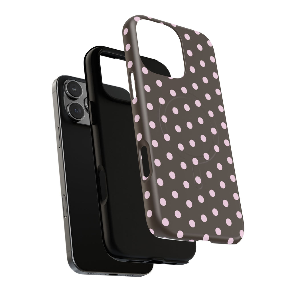 Brown and Pink Dot
