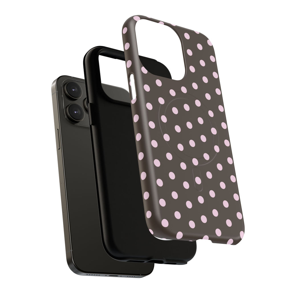 Brown and Pink Dot