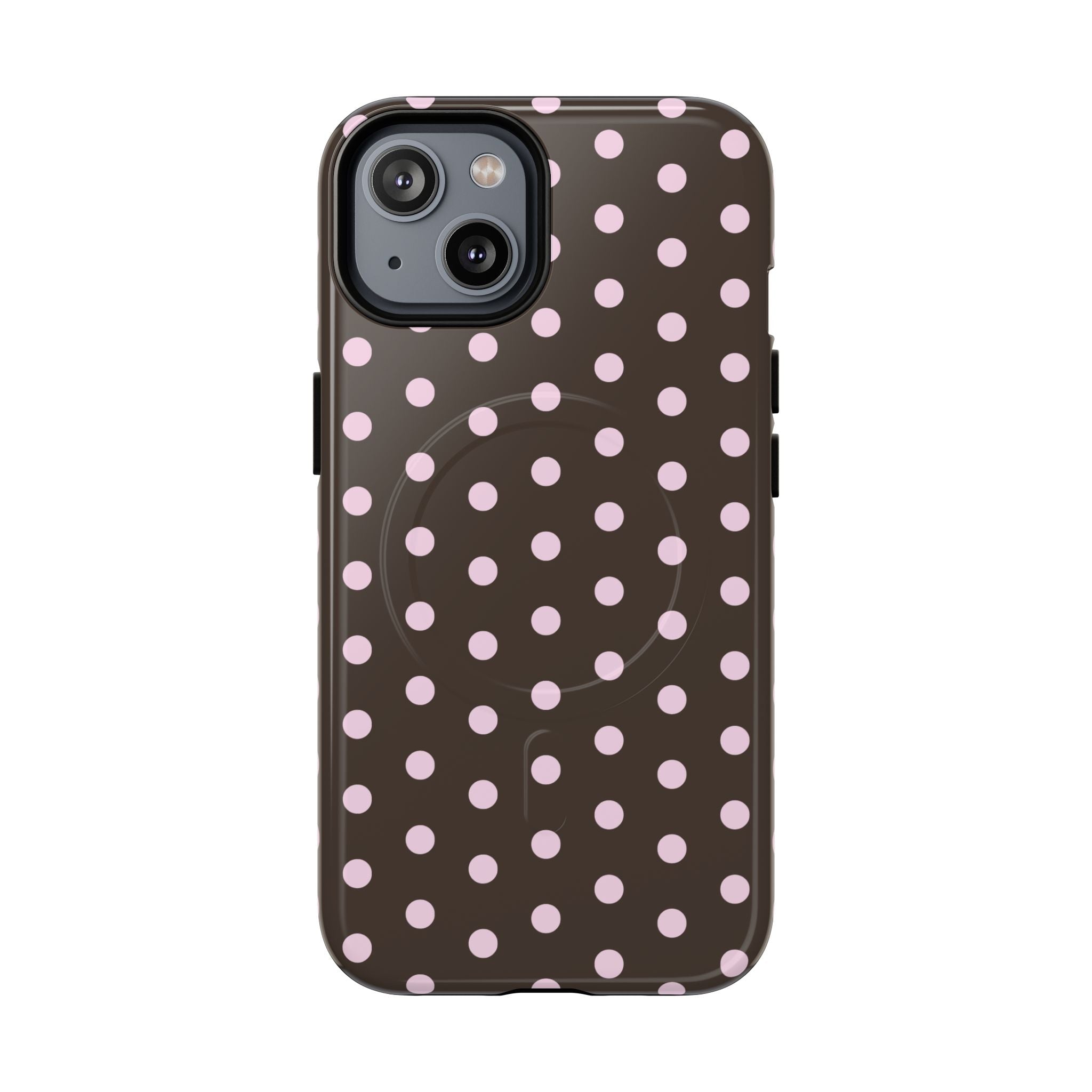 Brown and Pink Dot