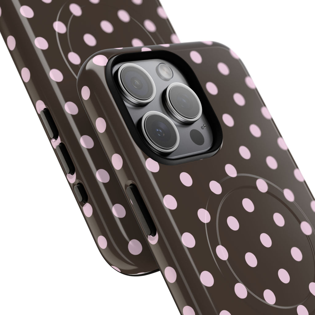 Brown and Pink Dot
